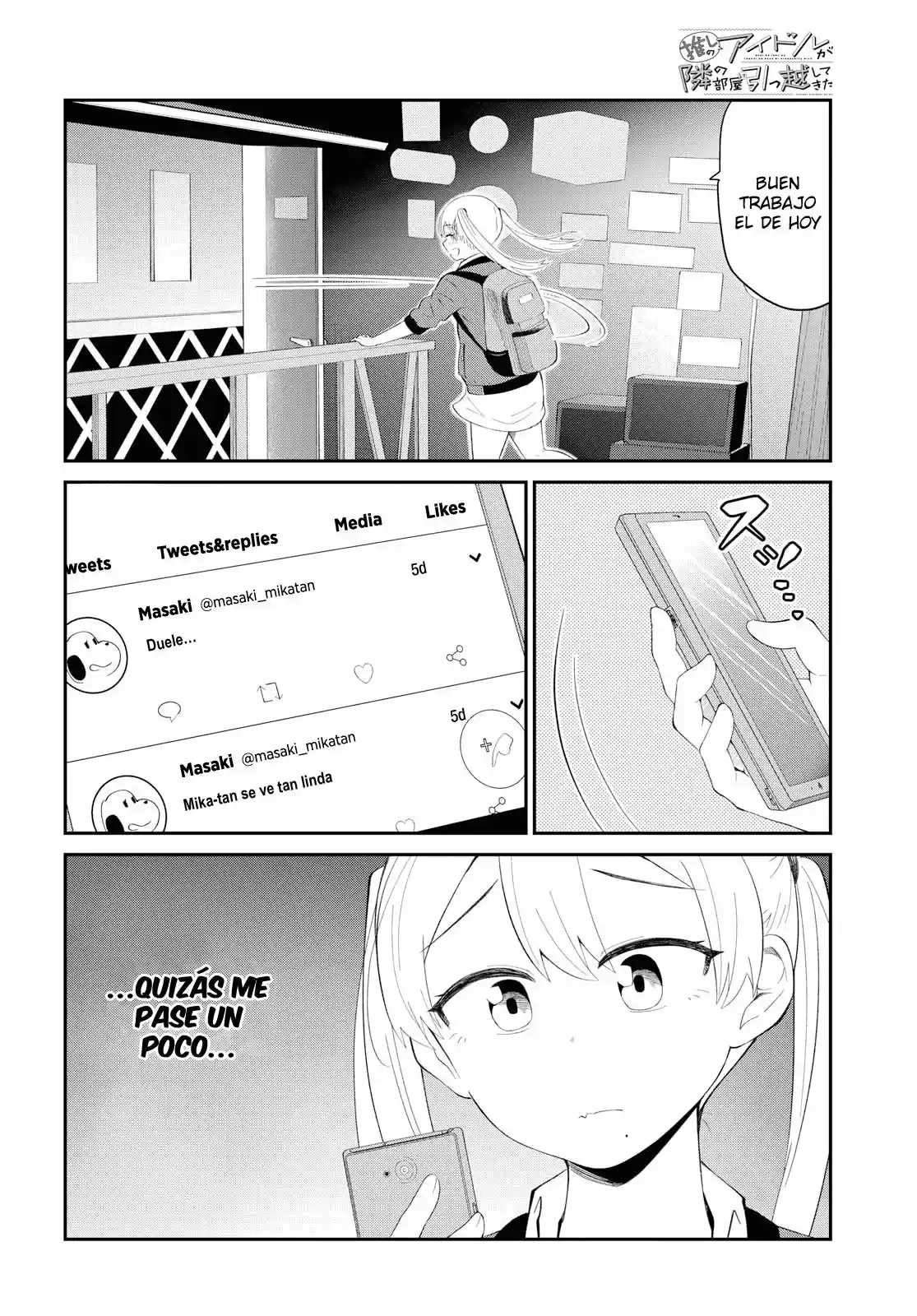 Oshi no Idol ga Tonari no Heya ni Hikkoshite Kita - Capítulo 3 - Página 3 - LectorTMOo