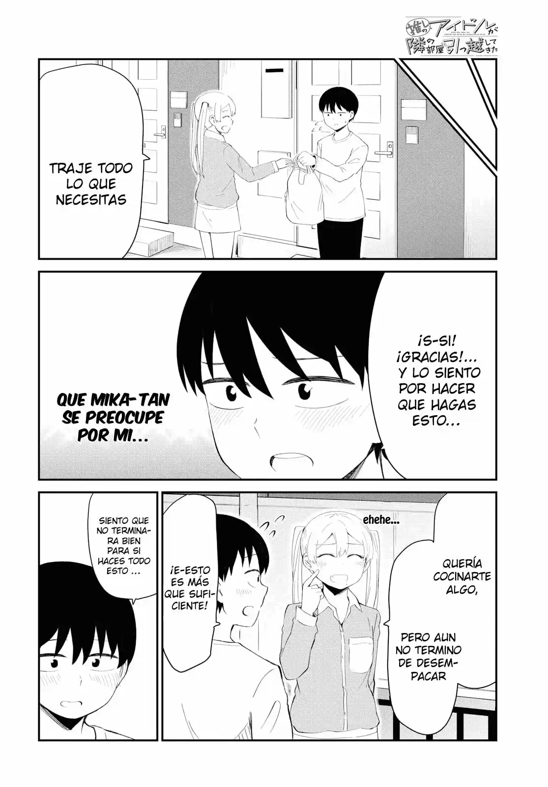 Oshi no Idol ga Tonari no Heya ni Hikkoshite Kita - Capítulo 3 - Página 11 - LectorTMOo