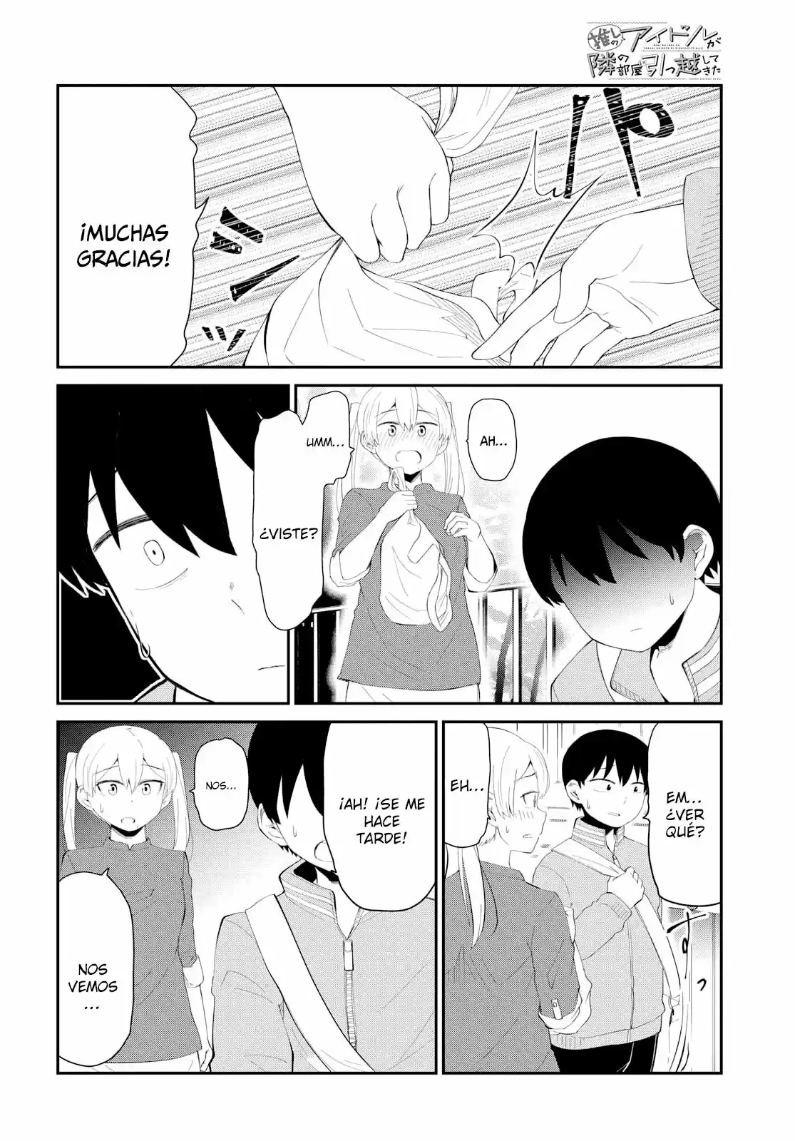 Oshi no Idol ga Tonari no Heya ni Hikkoshite Kita - Capítulo 4 - Página 7 - LectorTMOo