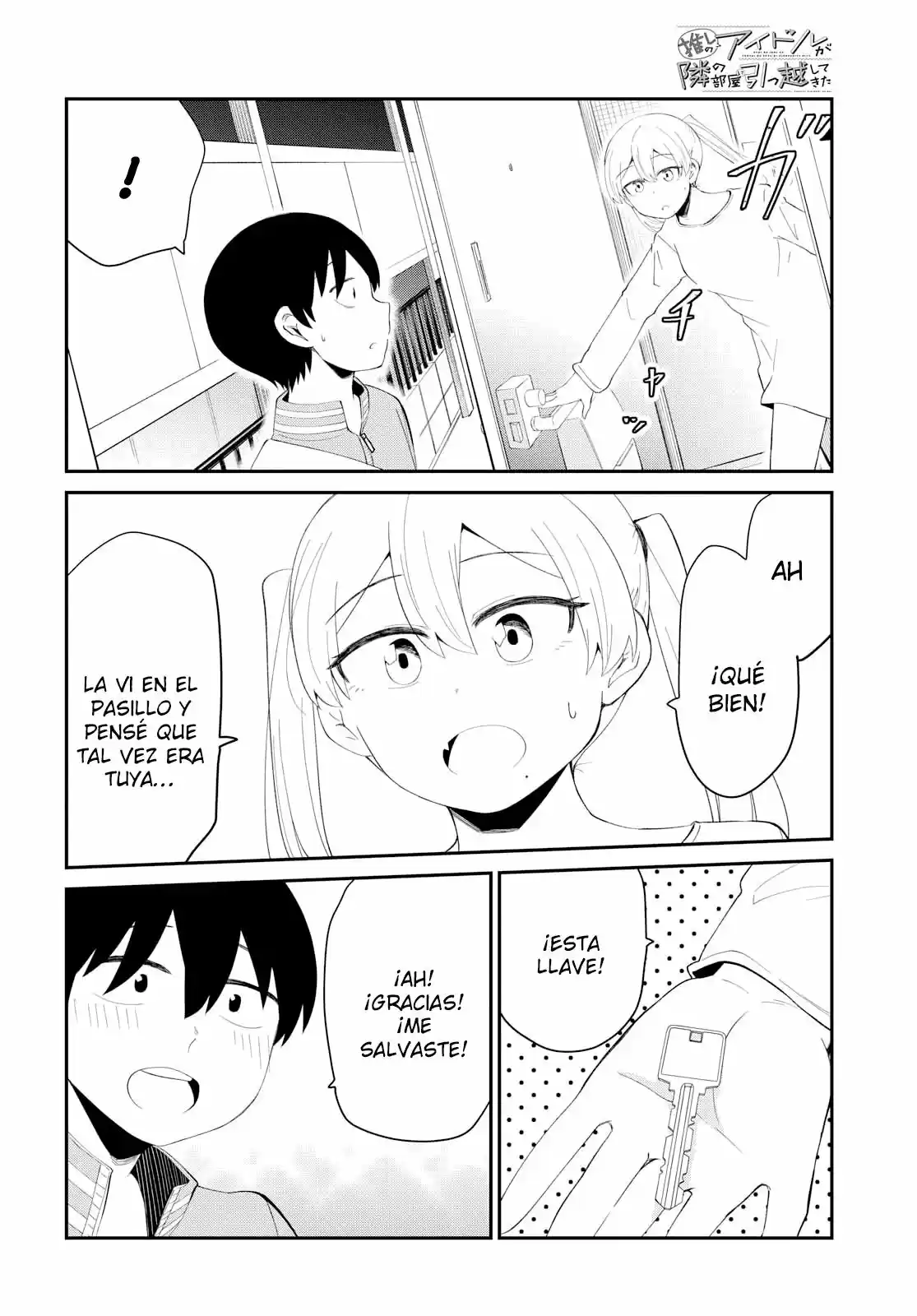 Oshi no Idol ga Tonari no Heya ni Hikkoshite Kita - Capítulo 4 - Página 9 - LectorTMOo