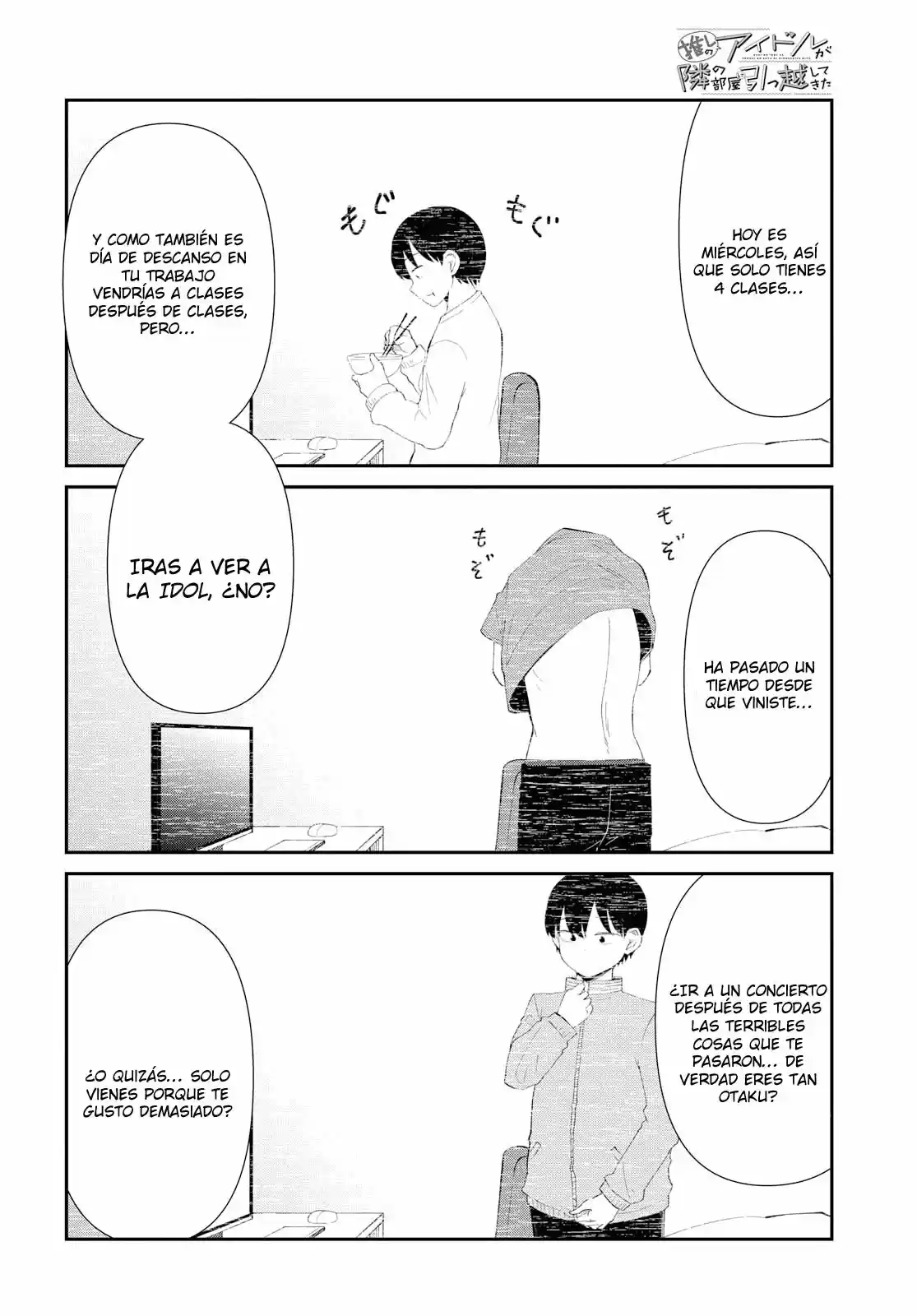 Oshi no Idol ga Tonari no Heya ni Hikkoshite Kita - Capítulo 5 - Página 6 - LectorTMOo