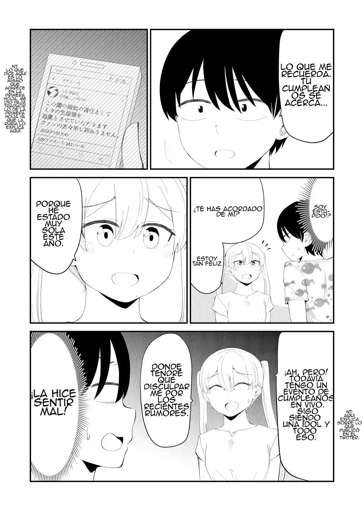 Oshi no Idol ga Tonari no Heya ni Hikkoshite Kita - Capítulo 61 - Página 4 - LectorTMOo