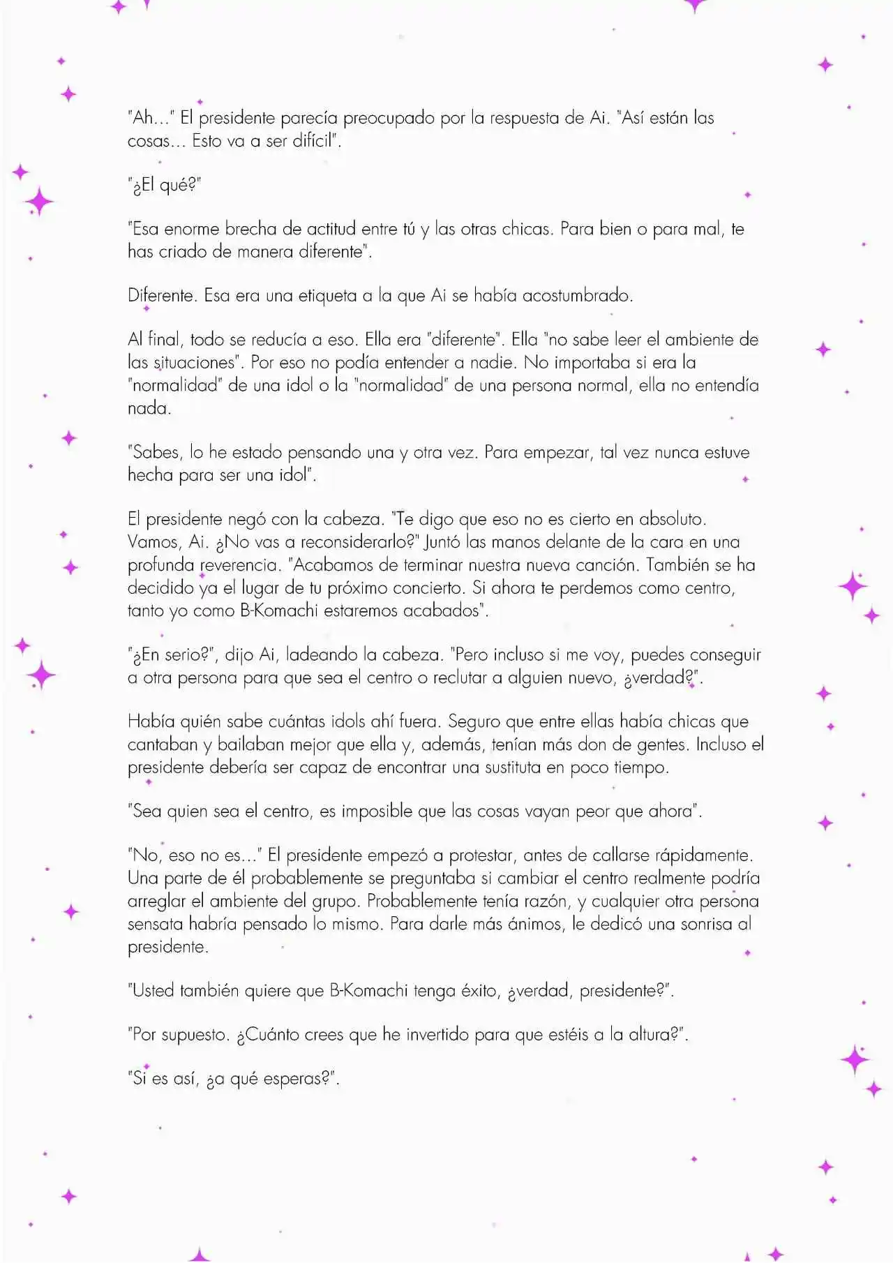 Oshi No Ko: Spica, The First Star (Novela) - Capítulo 1 - Página 12 - LectorTMOo