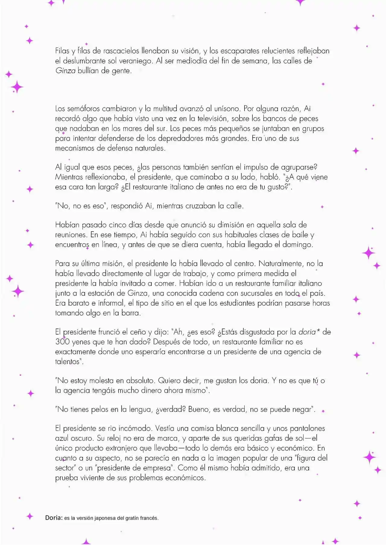 Oshi No Ko: Spica, The First Star (Novela) - Capítulo 1 - Página 15 - LectorTMOo