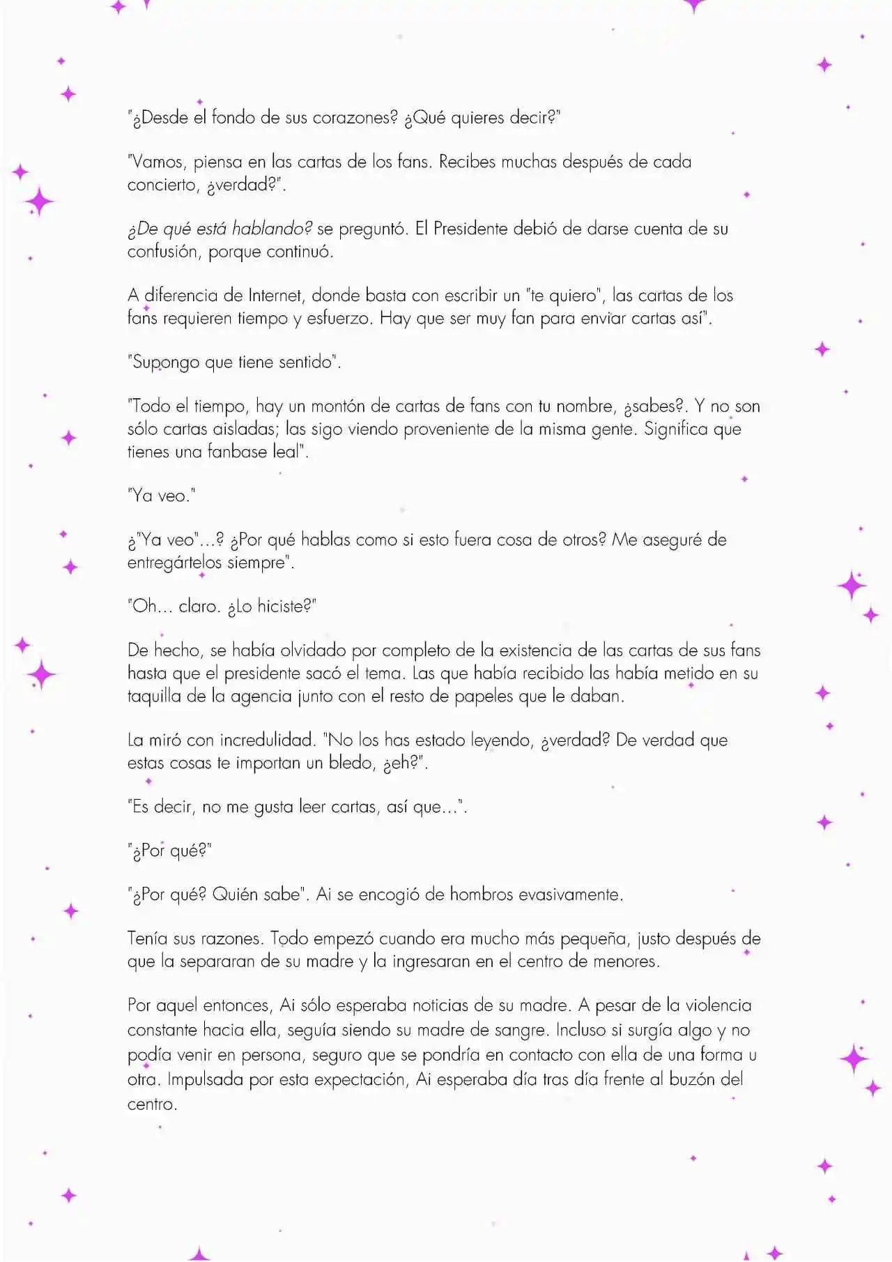 Oshi No Ko: Spica, The First Star (Novela) - Capítulo 1 - Página 18 - LectorTMOo