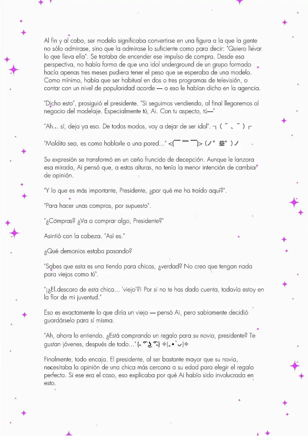 Oshi No Ko: Spica, The First Star (Novela) - Capítulo 1 - Página 22 - LectorTMOo