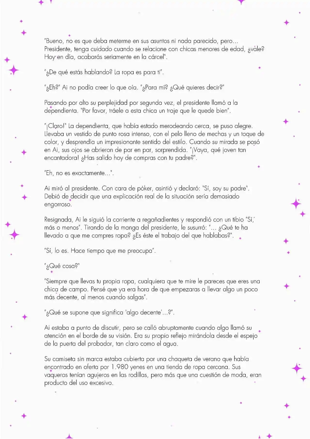 Oshi No Ko: Spica, The First Star (Novela) - Capítulo 1 - Página 23 - LectorTMOo