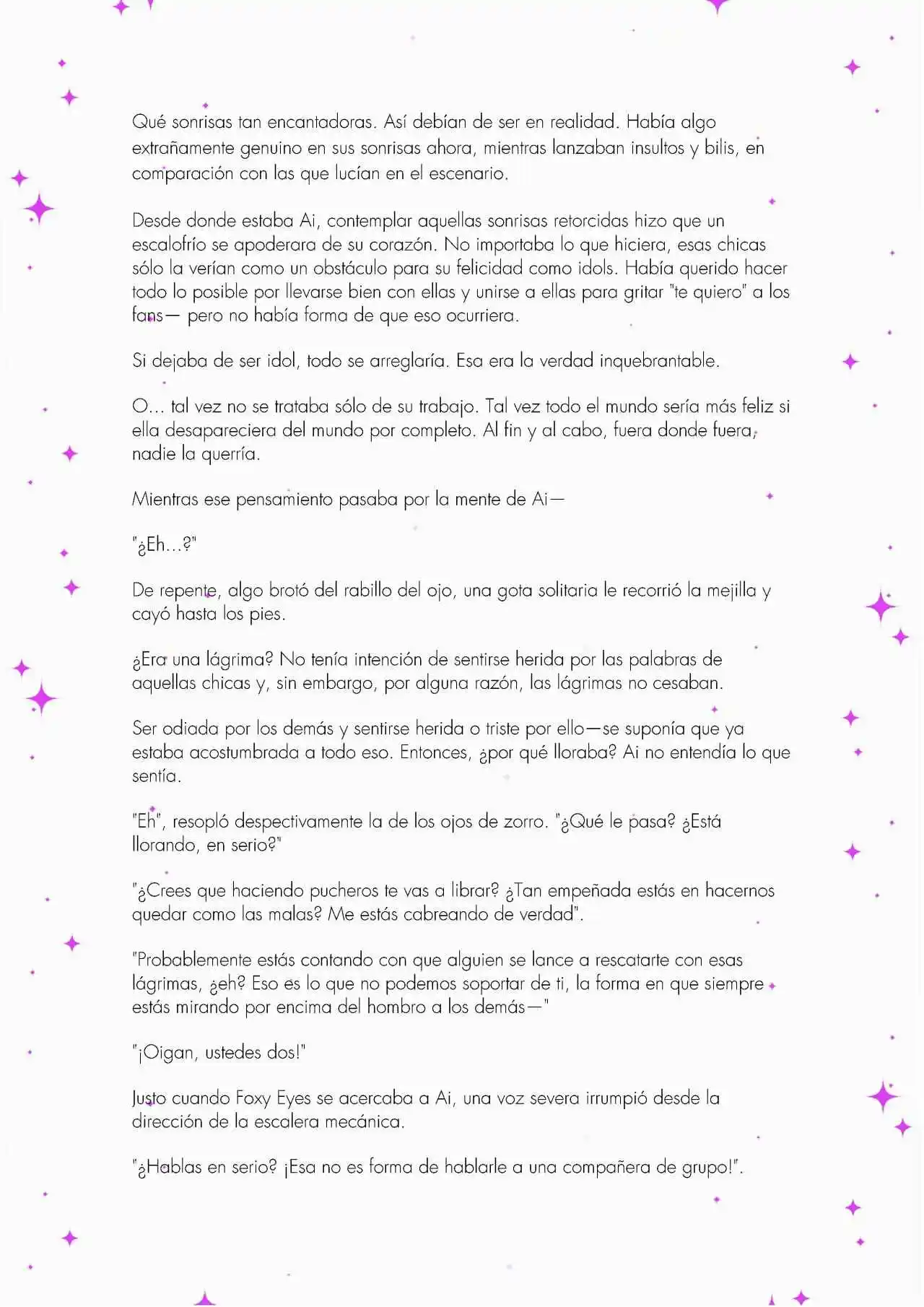 Oshi No Ko: Spica, The First Star (Novela) - Capítulo 1 - Página 29 - LectorTMOo