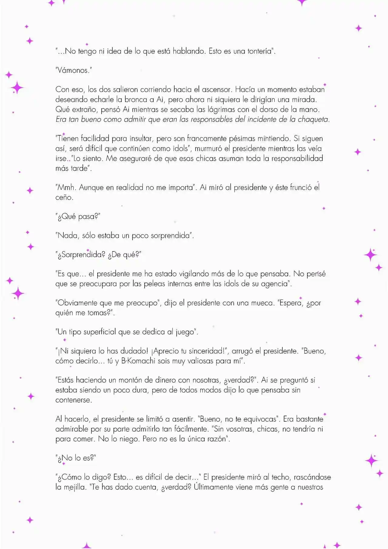 Oshi No Ko: Spica, The First Star (Novela) - Capítulo 1 - Página 33 - LectorTMOo