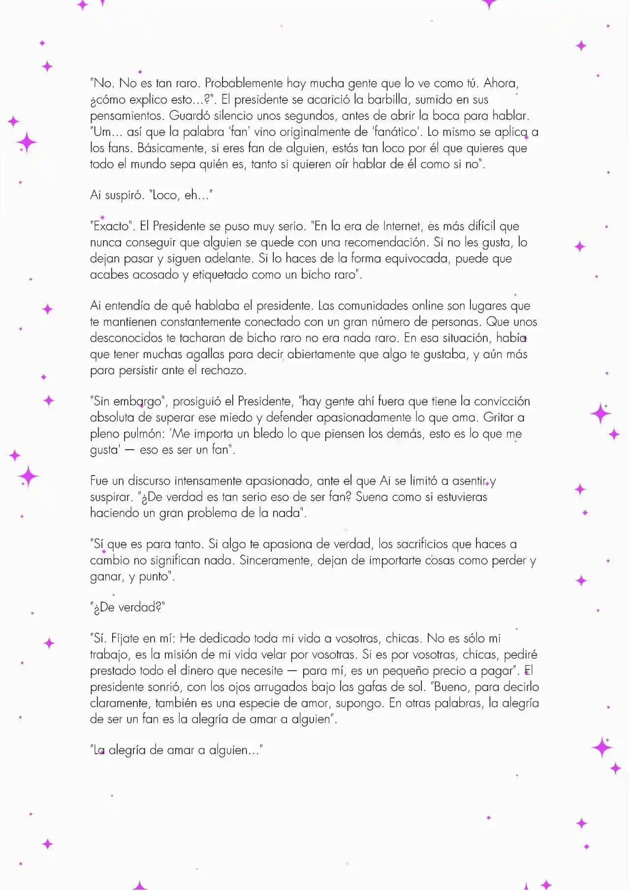 Oshi No Ko: Spica, The First Star (Novela) - Capítulo 1 - Página 35 - LectorTMOo