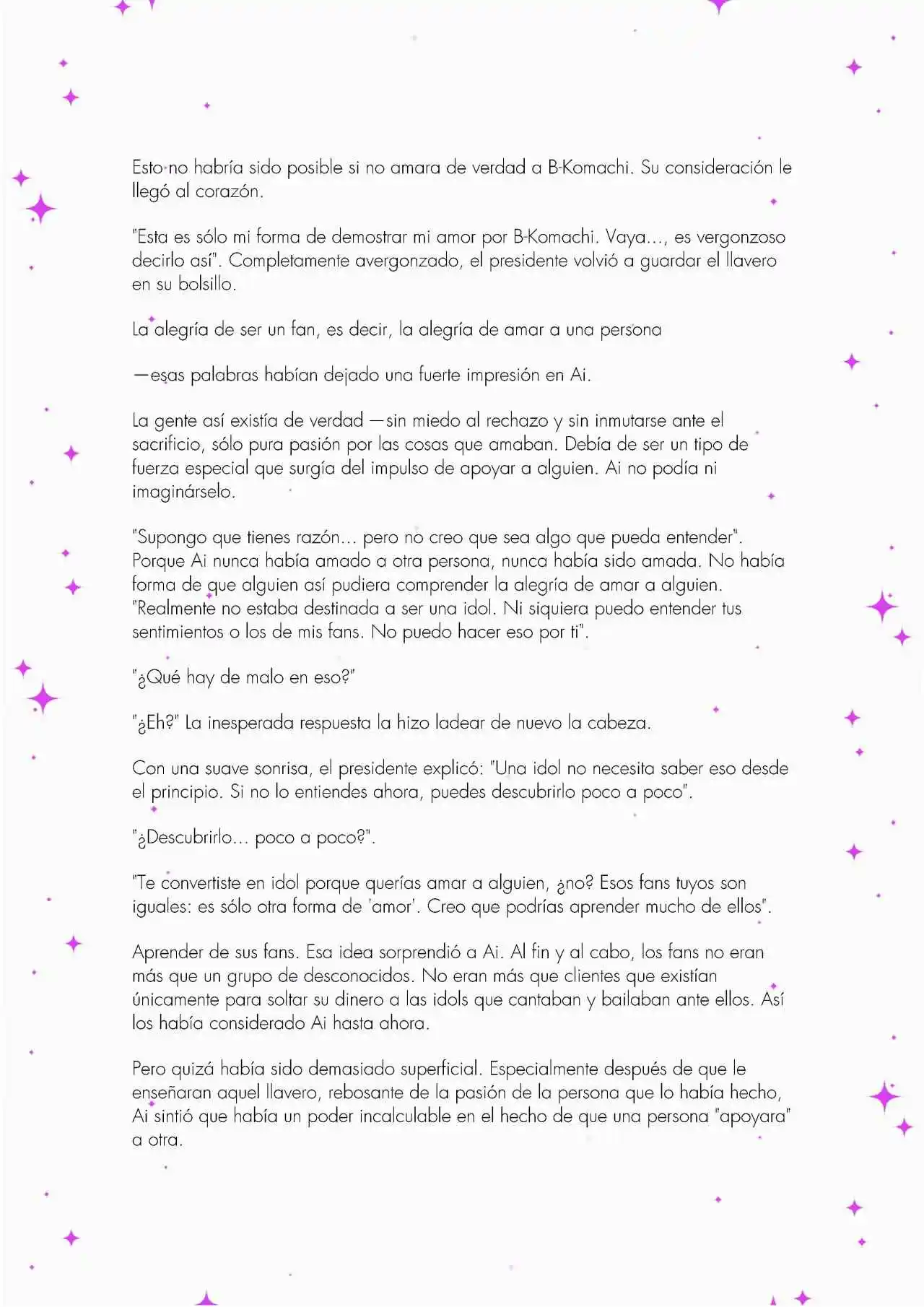 Oshi No Ko: Spica, The First Star (Novela) - Capítulo 1 - Página 38 - LectorTMOo