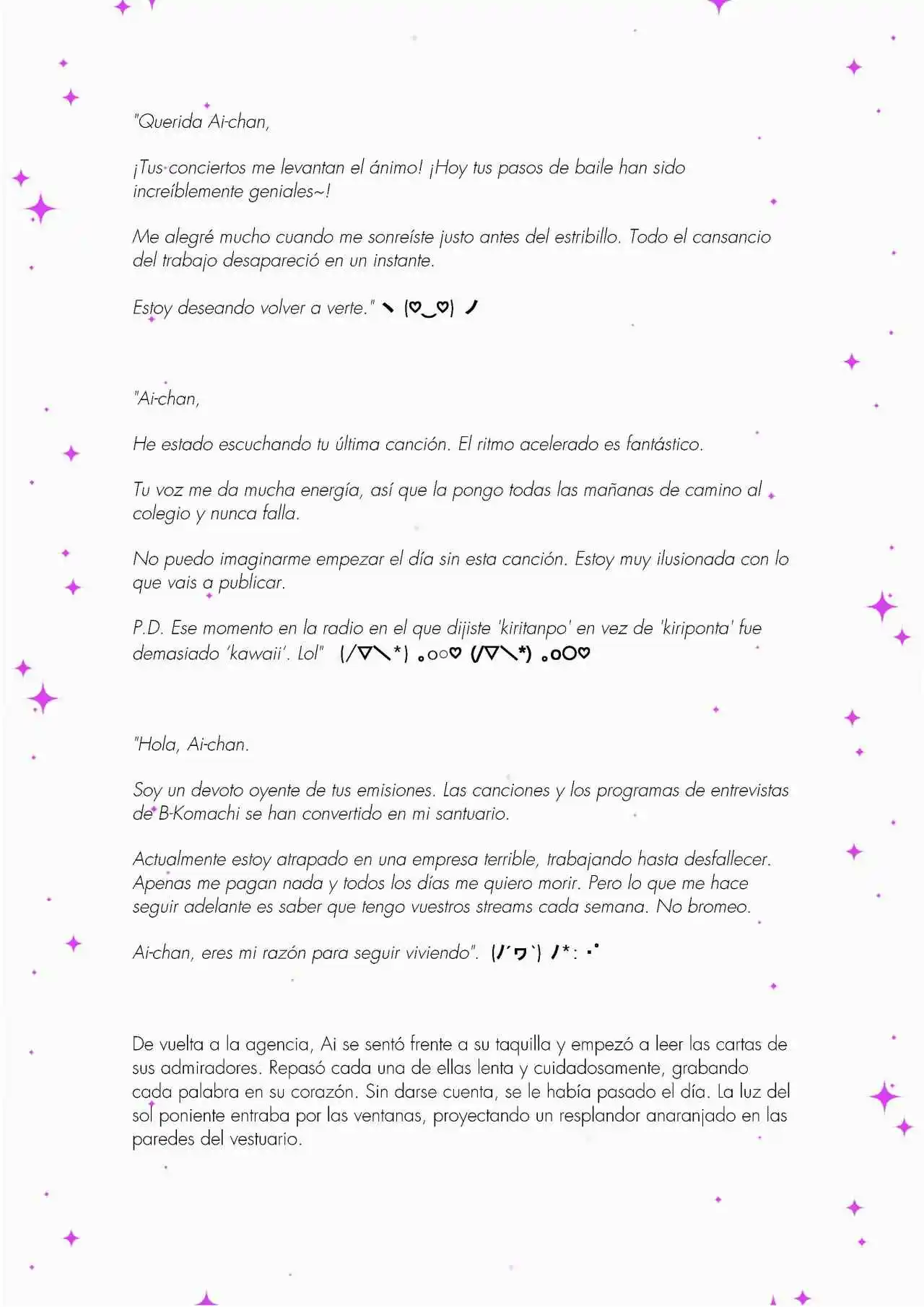 Oshi No Ko: Spica, The First Star (Novela) - Capítulo 1 - Página 40 - LectorTMOo