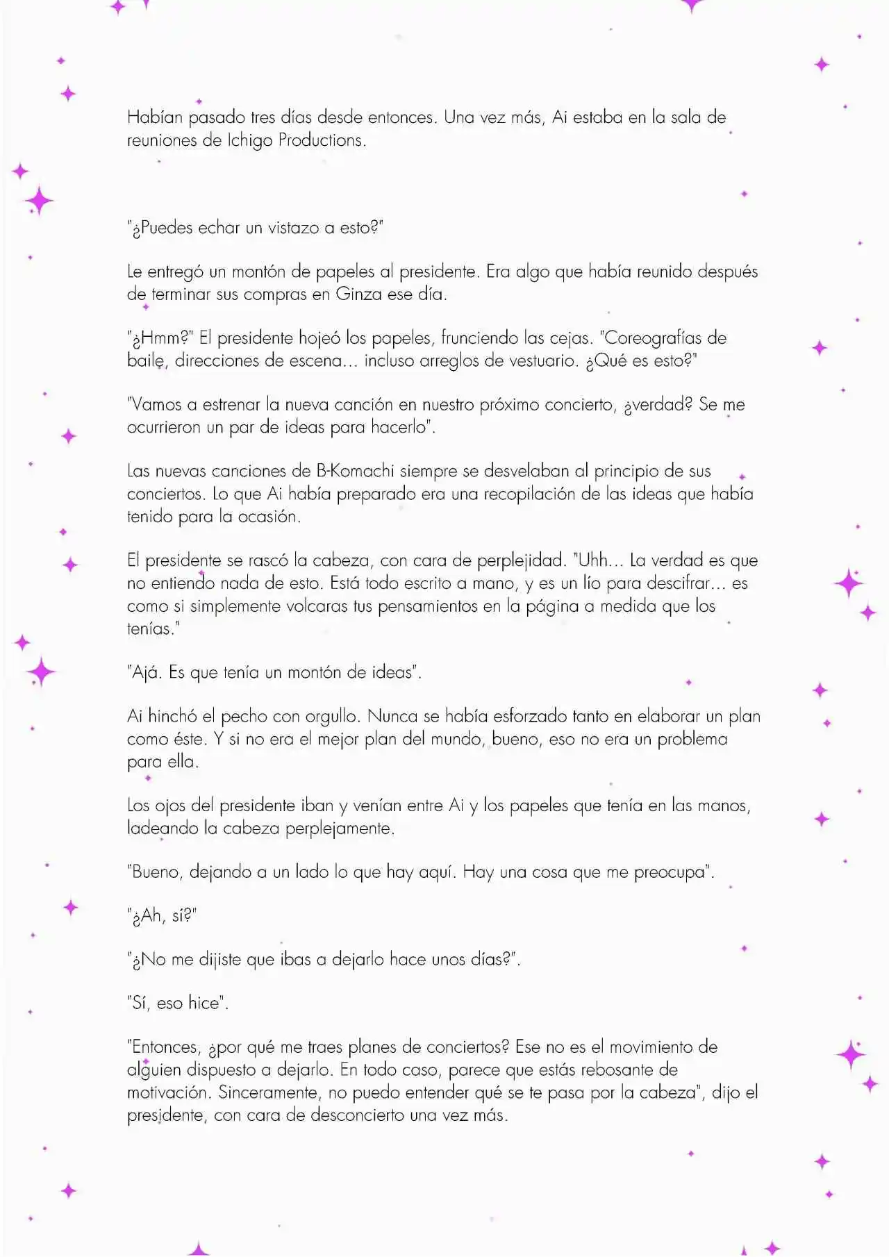 Oshi No Ko: Spica, The First Star (Novela) - Capítulo 1 - Página 43 - LectorTMOo