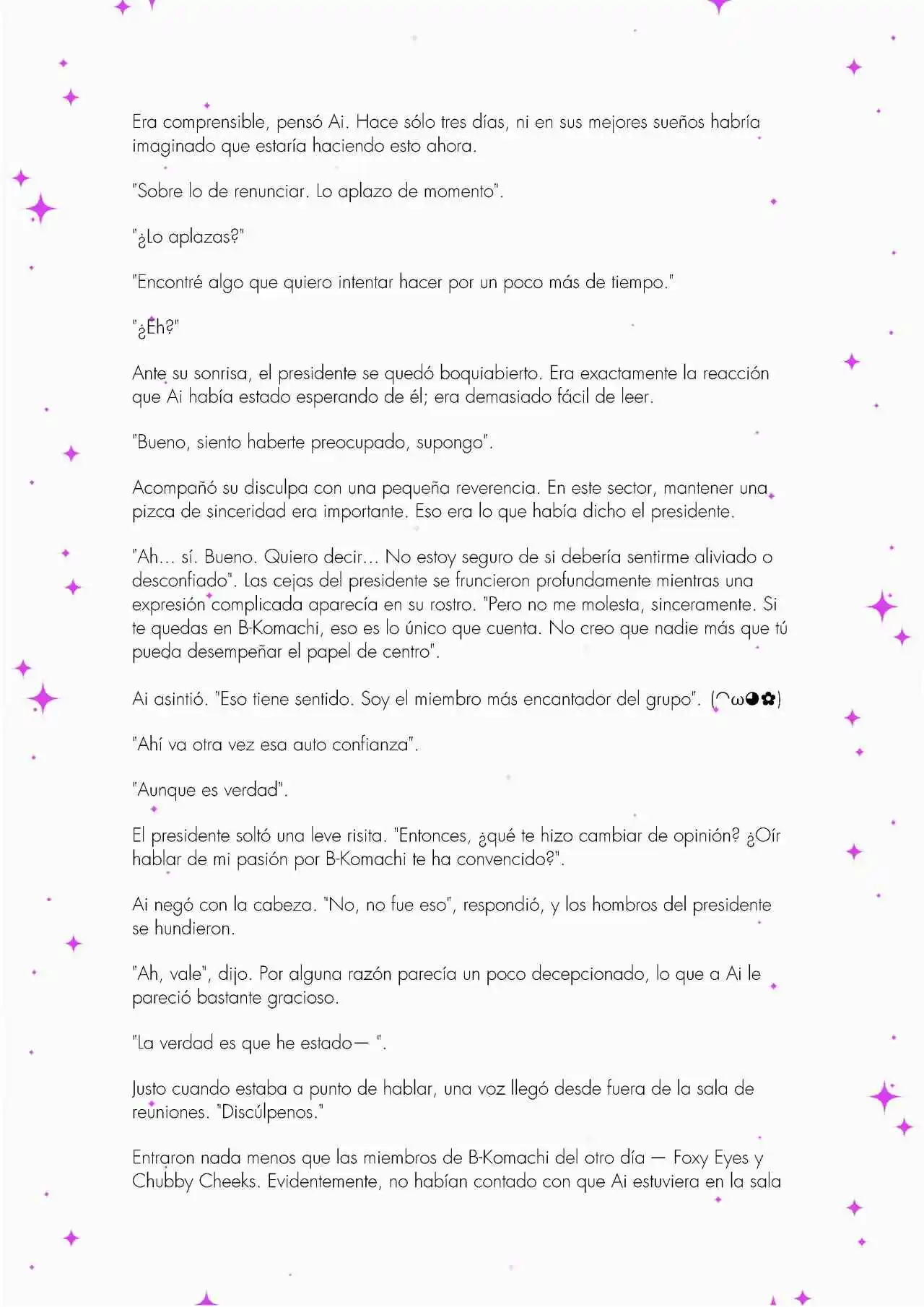 Oshi No Ko: Spica, The First Star (Novela) - Capítulo 1 - Página 44 - LectorTMOo