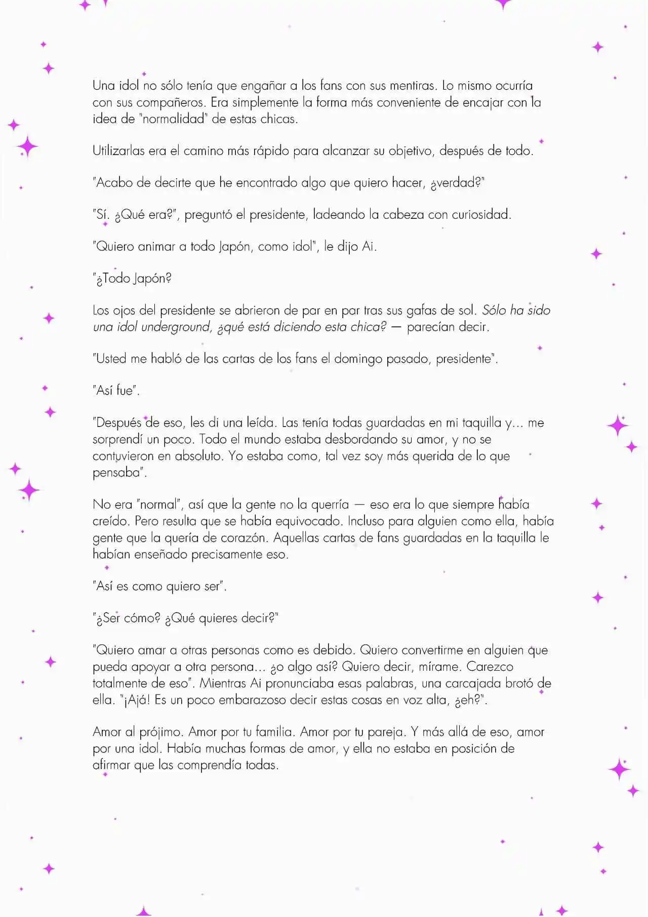 Oshi No Ko: Spica, The First Star (Novela) - Capítulo 1 - Página 47 - LectorTMOo