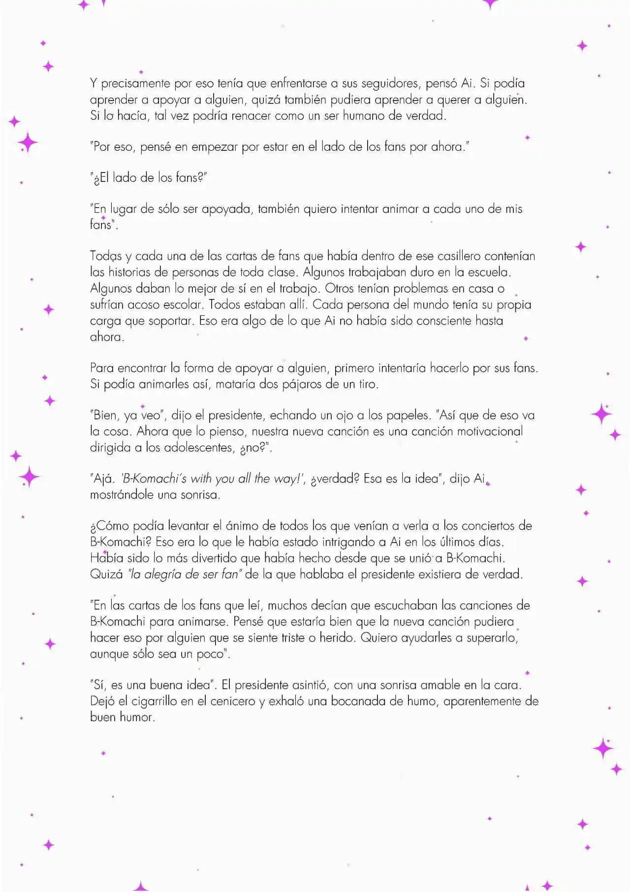 Oshi No Ko: Spica, The First Star (Novela) - Capítulo 1 - Página 48 - LectorTMOo