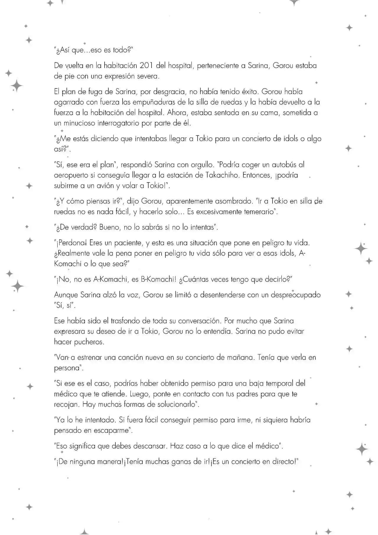 Oshi No Ko: Spica, The First Star (Novela) - Capítulo 2 - Página 11 - LectorTMOo