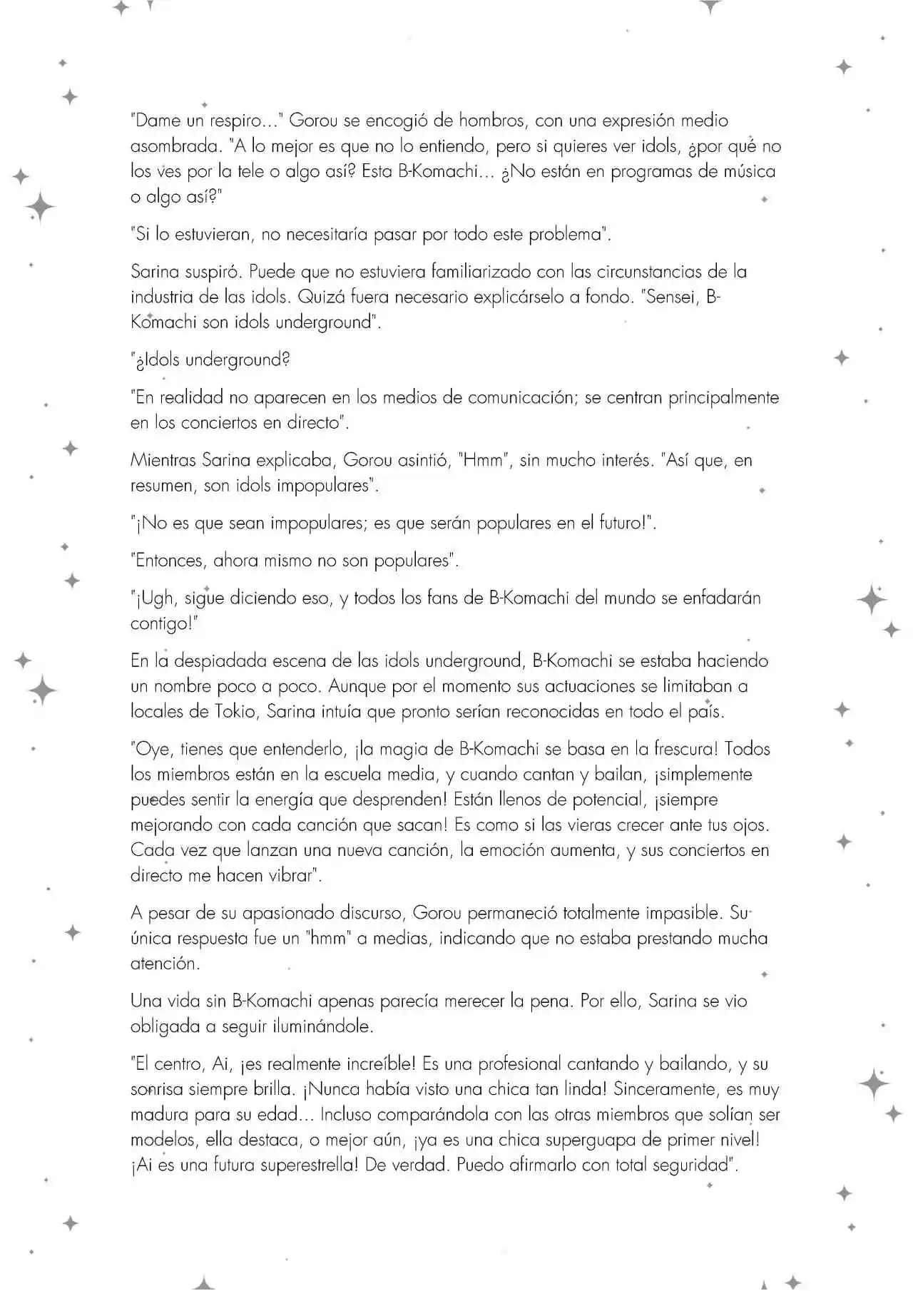 Oshi No Ko: Spica, The First Star (Novela) - Capítulo 2 - Página 12 - LectorTMOo