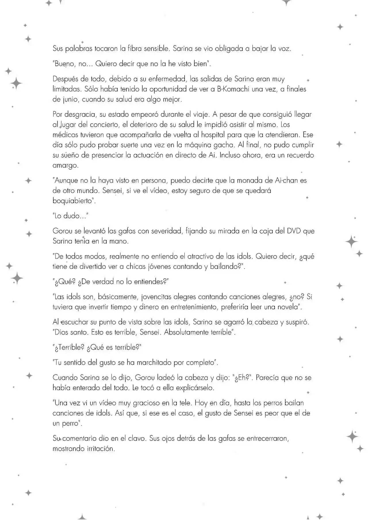 Oshi No Ko: Spica, The First Star (Novela) - Capítulo 2 - Página 14 - LectorTMOo