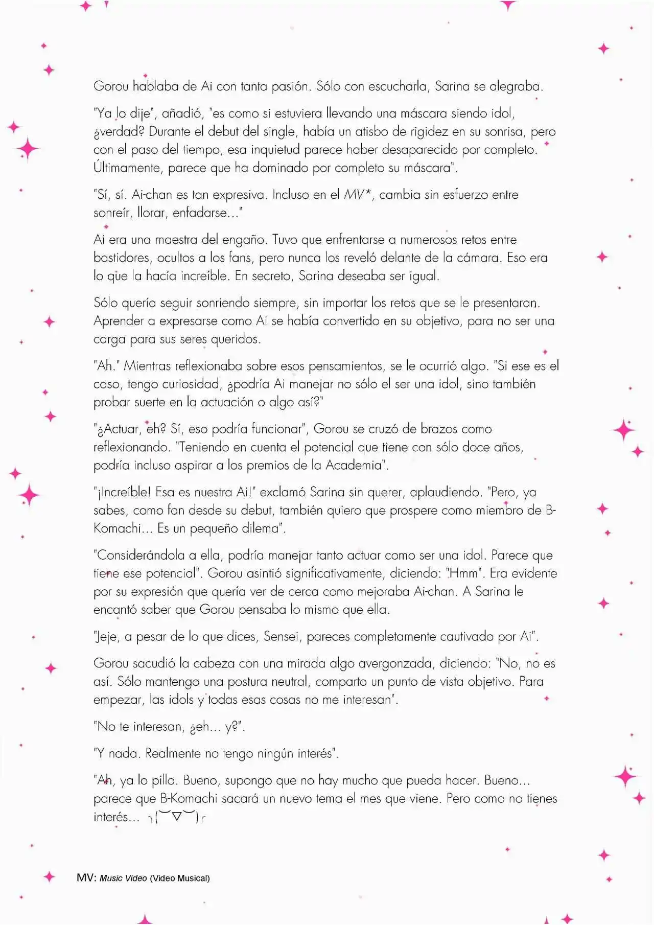 Oshi No Ko: Spica, The First Star (Novela) - Capítulo 2 - Página 23 - LectorTMOo