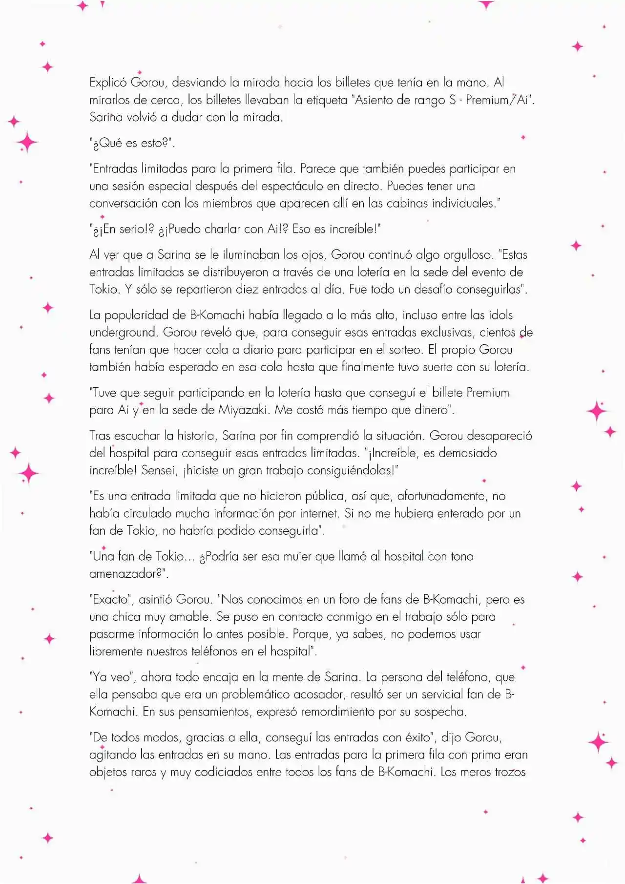 Oshi No Ko: Spica, The First Star (Novela) - Capítulo 2 - Página 44 - LectorTMOo