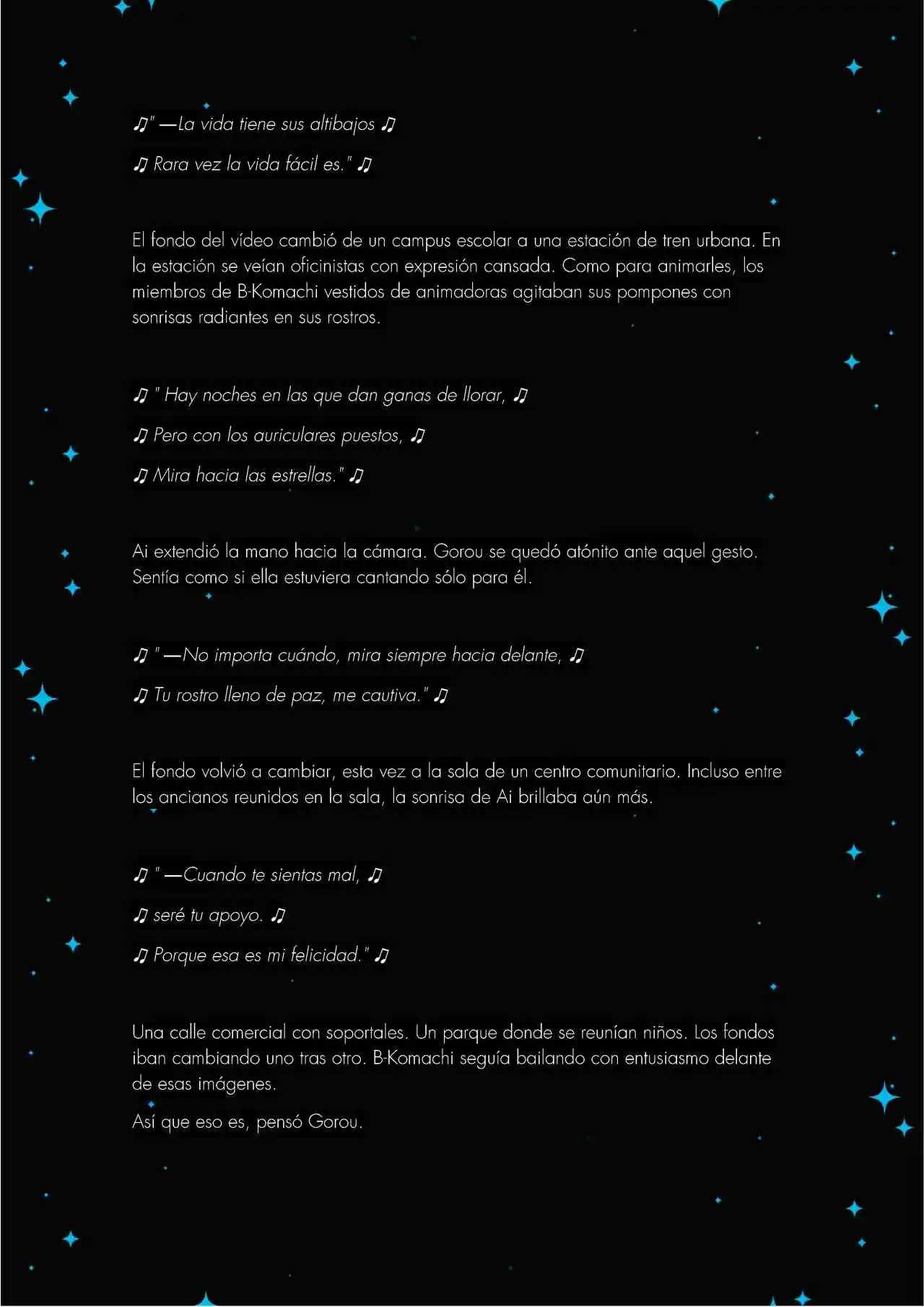 Oshi No Ko: Spica, The First Star (Novela) - Capítulo 3 - Página 32 - LectorTMOo