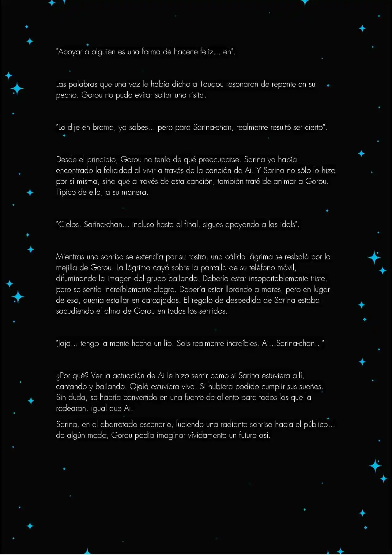 Oshi No Ko: Spica, The First Star (Novela) - Capítulo 3 - Página 35 - LectorTMOo