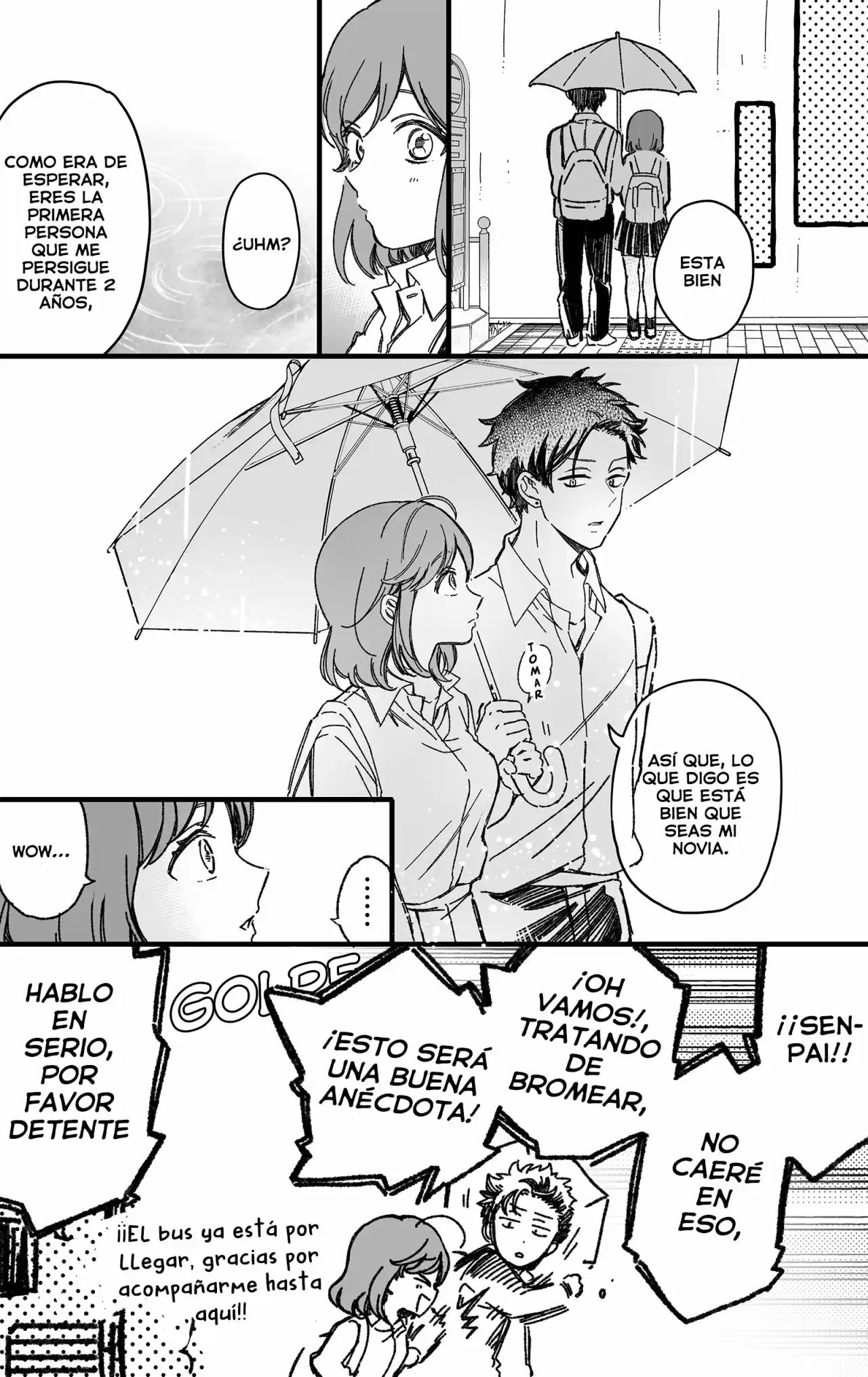 Oshi No Tsuyoi Kouhai No Hanashi - Capítulo 1 - Página 4 - LectorTMOo