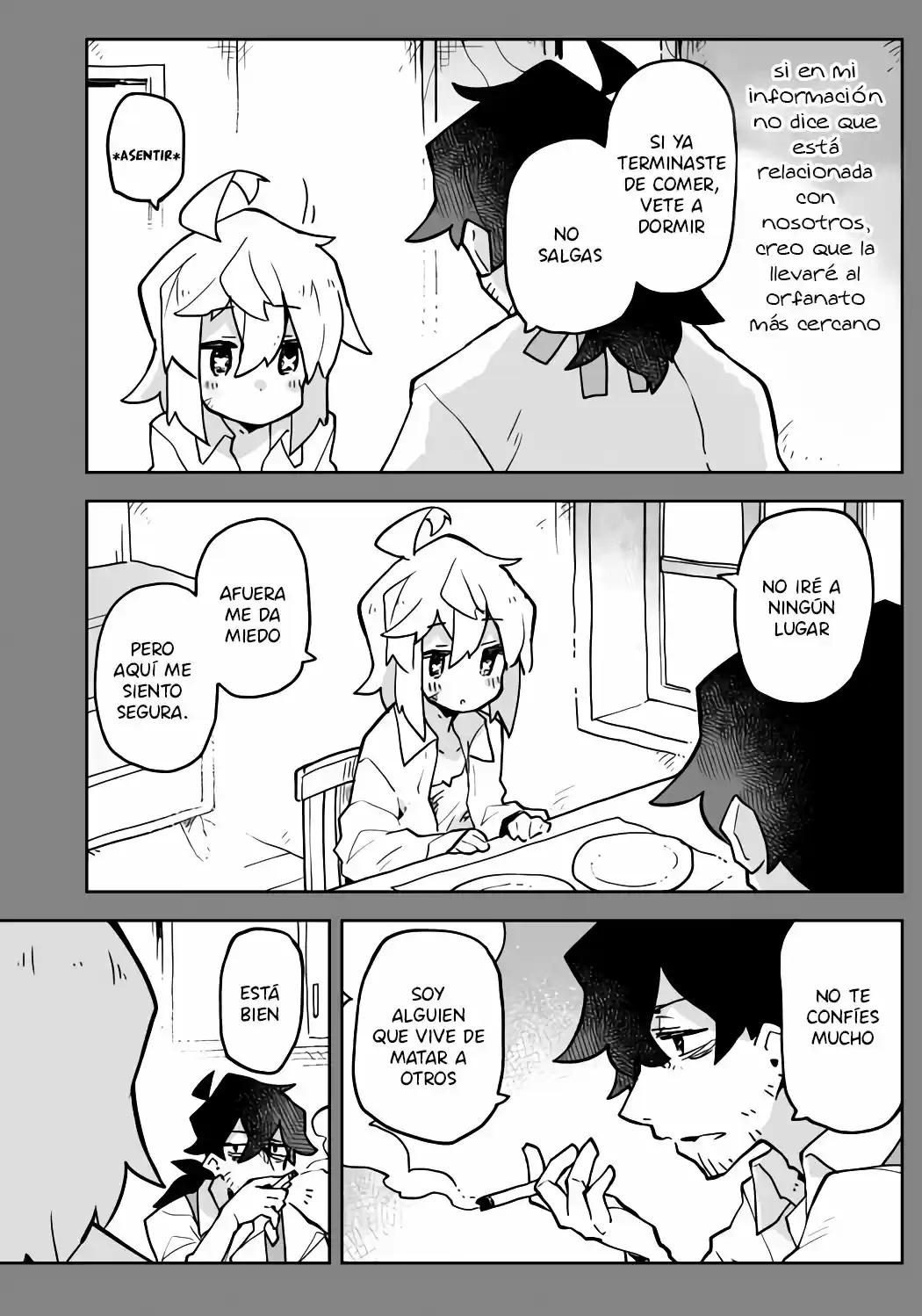 Osoroshii Koroshiya To Shoujo No Hanashi - Capítulo 1 - Página 8 - LectorTMOo
