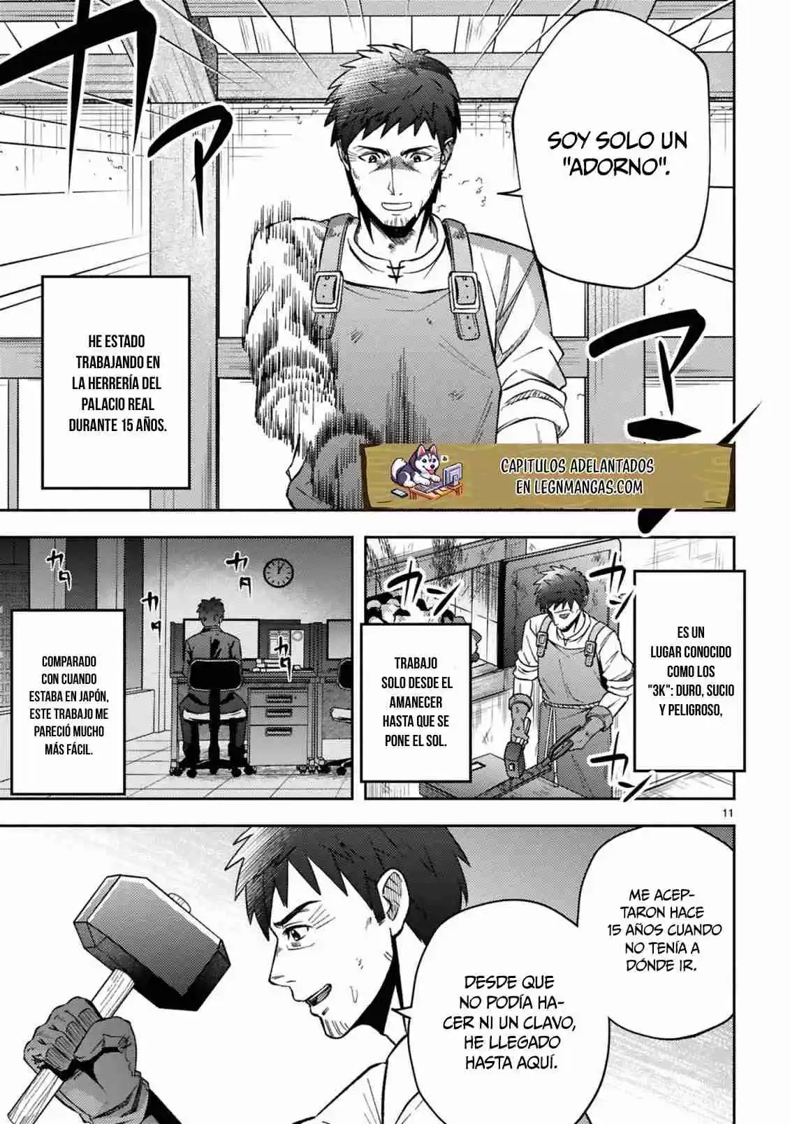 Ossan Yuusha Wa Kajiya De Slow Life Hajimemashita - Capítulo 1 - Página 13 - LectorTMOo