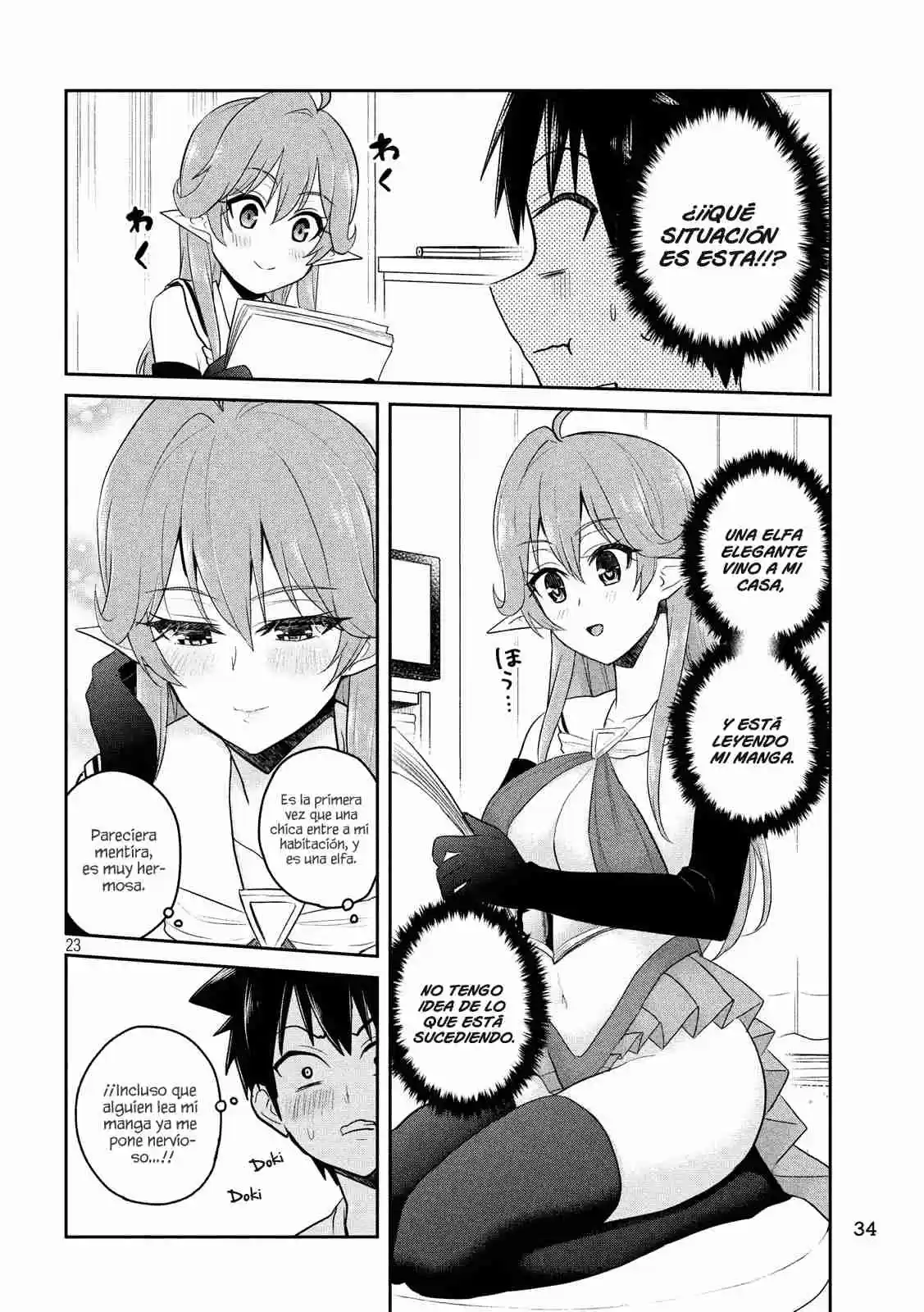 Otaku No Tonari Wa ERUFU Desuka? - Capítulo 1 - Página 23 - LectorTMOo