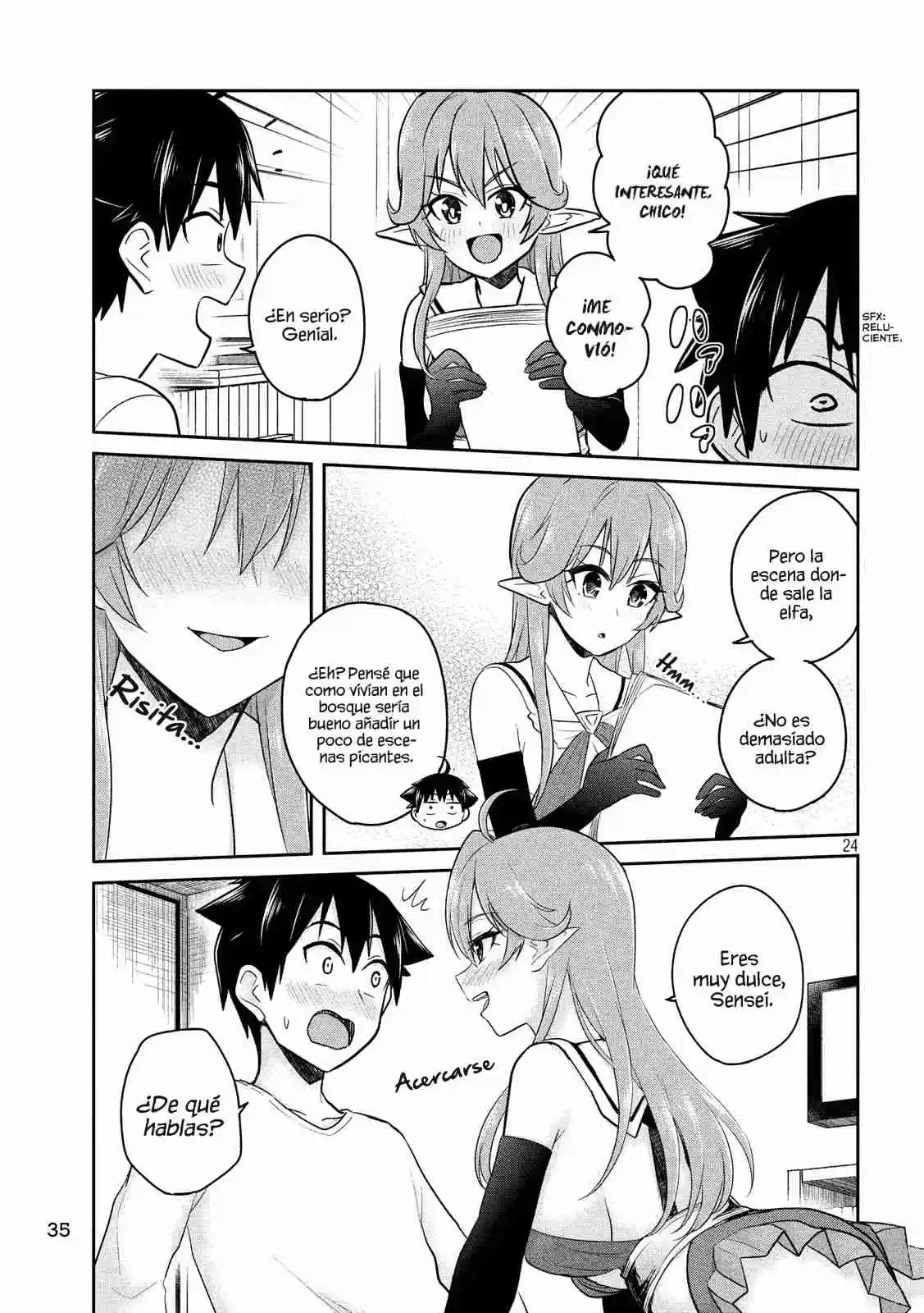 Otaku No Tonari Wa ERUFU Desuka? - Capítulo 1 - Página 24 - LectorTMOo