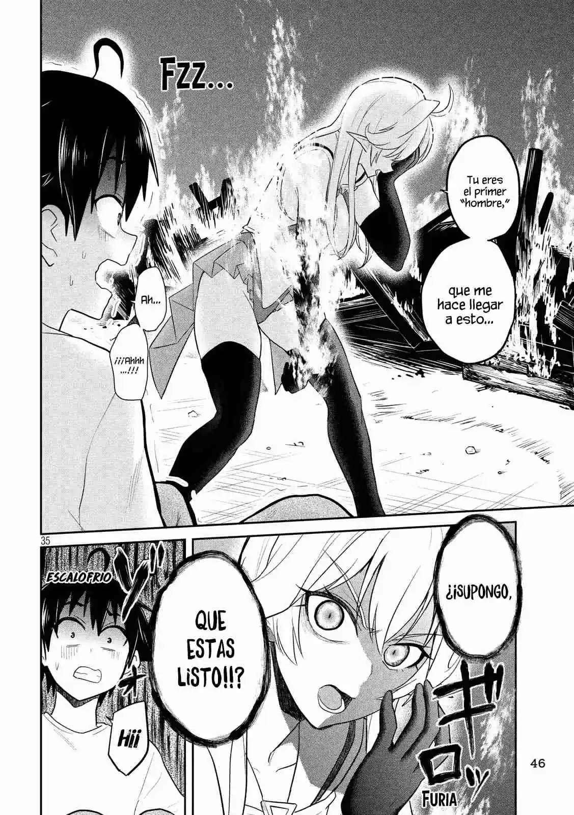 Otaku No Tonari Wa ERUFU Desuka? - Capítulo 1 - Página 34 - LectorTMOo