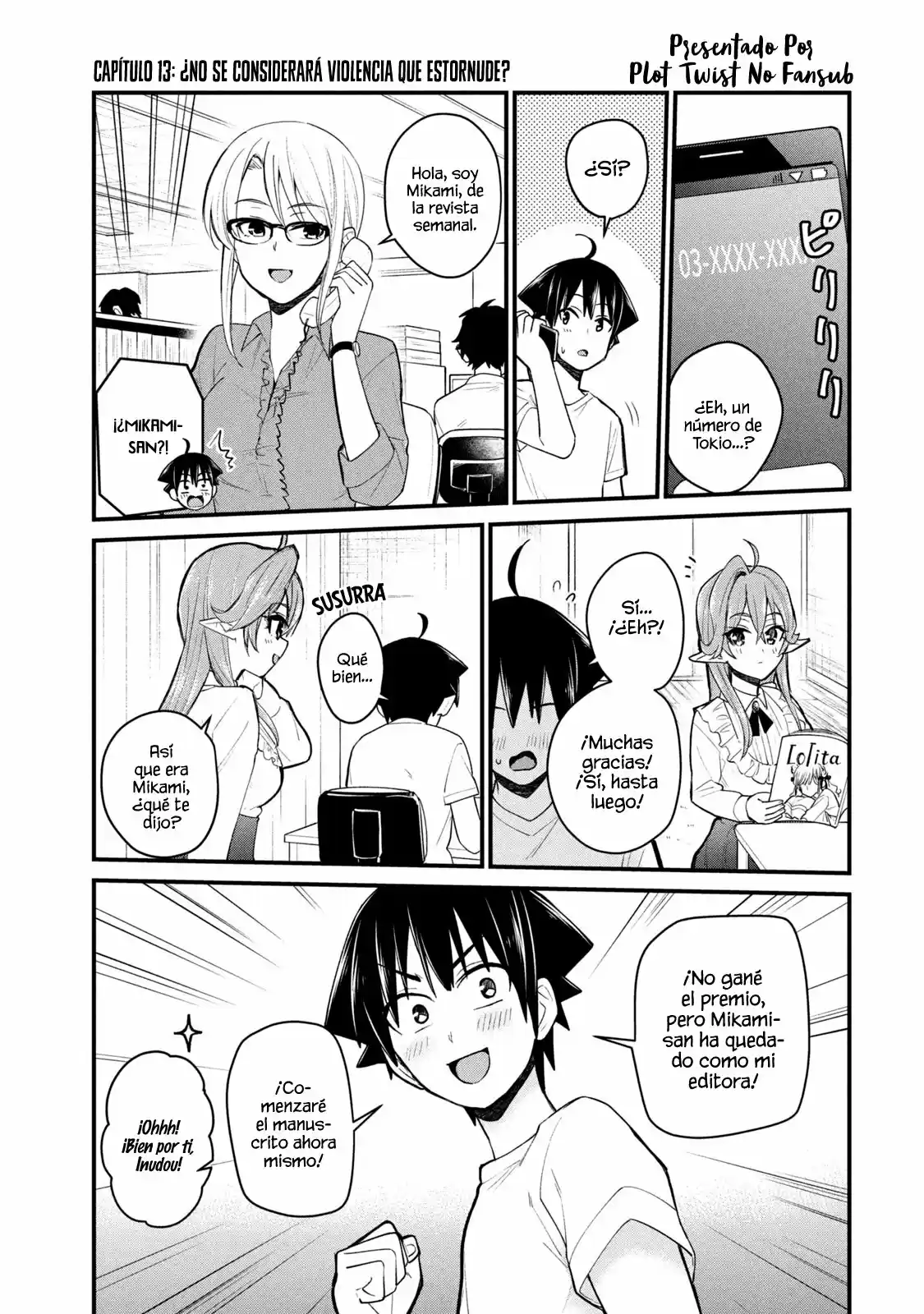 Otaku No Tonari Wa ERUFU Desuka? - Capítulo 13 - Página 2 - LectorTMOo