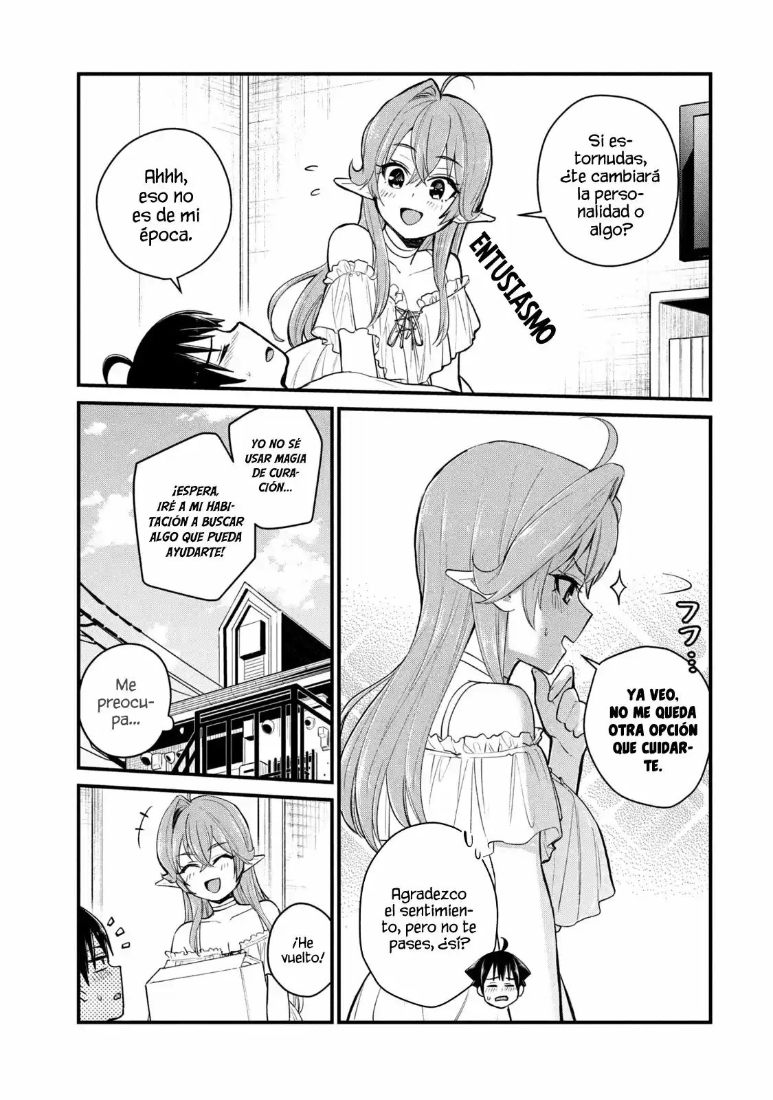 Otaku No Tonari Wa ERUFU Desuka? - Capítulo 13 - Página 4 - LectorTMOo