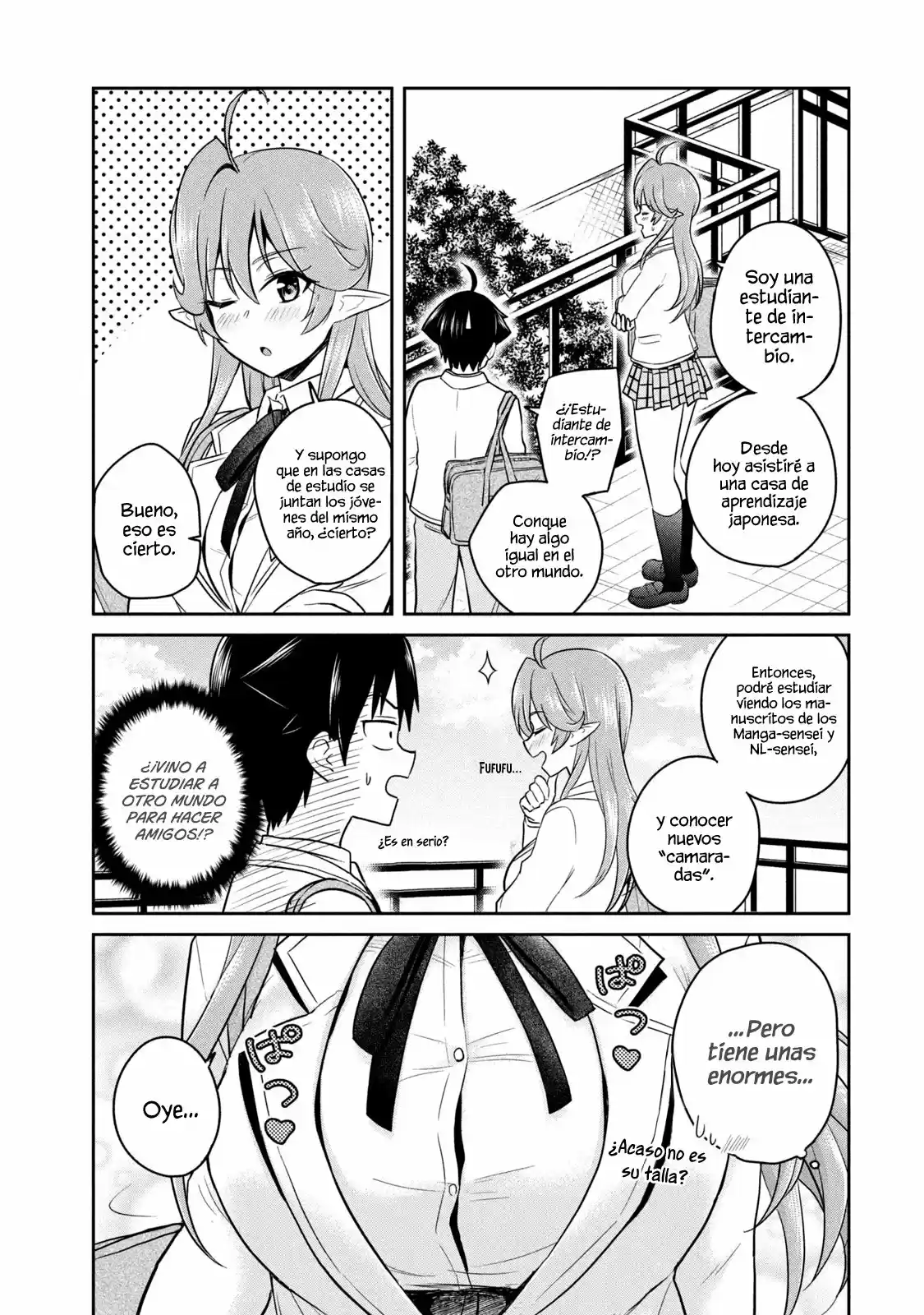 Otaku No Tonari Wa ERUFU Desuka? - Capítulo 3 - Página 4 - LectorTMOo