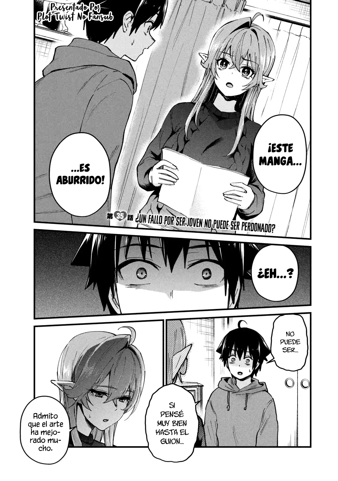 Otaku No Tonari Wa ERUFU Desuka? - Capítulo 35 - Página 1 - LectorTMOo