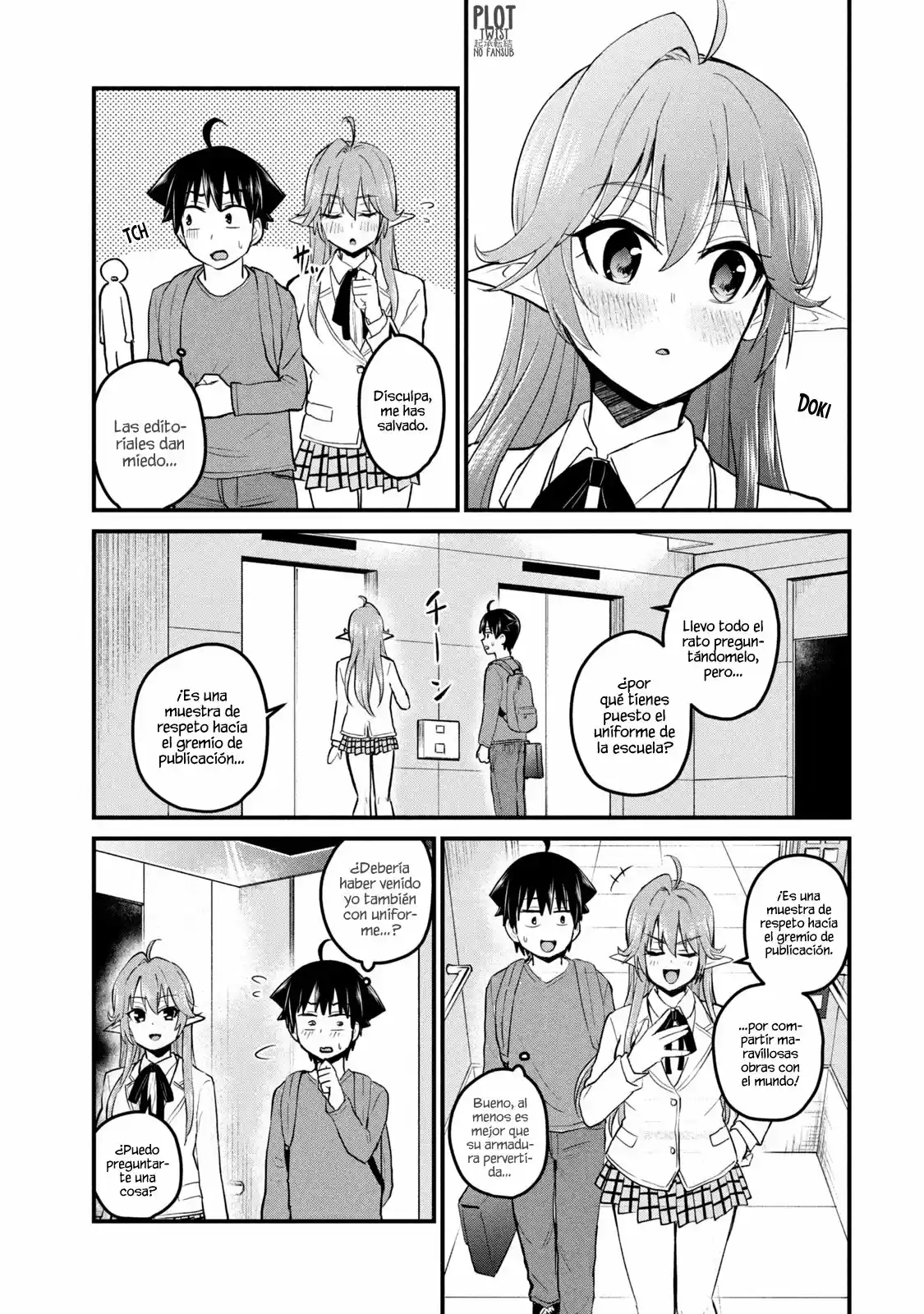 Otaku No Tonari Wa ERUFU Desuka? - Capítulo 8 - Página 5 - LectorTMOo