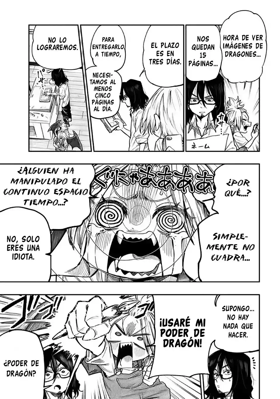 Otaloli Dragon! Bahamuko-sensei - Capítulo 1 - Página 13 - LectorTMOo