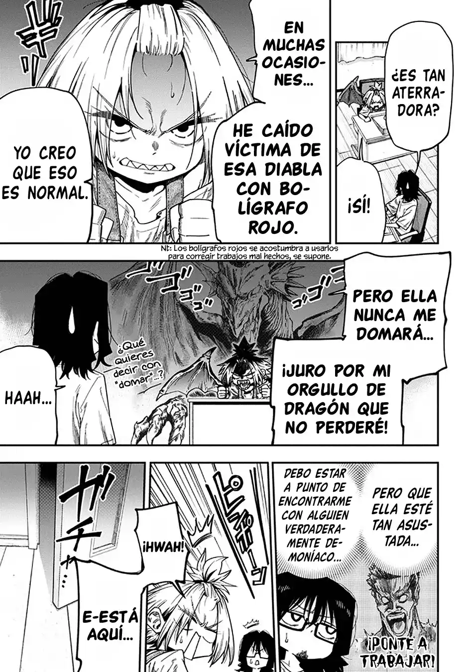 Otaloli Dragon! Bahamuko-sensei - Capítulo 6 - Página 4 - LectorTMOo