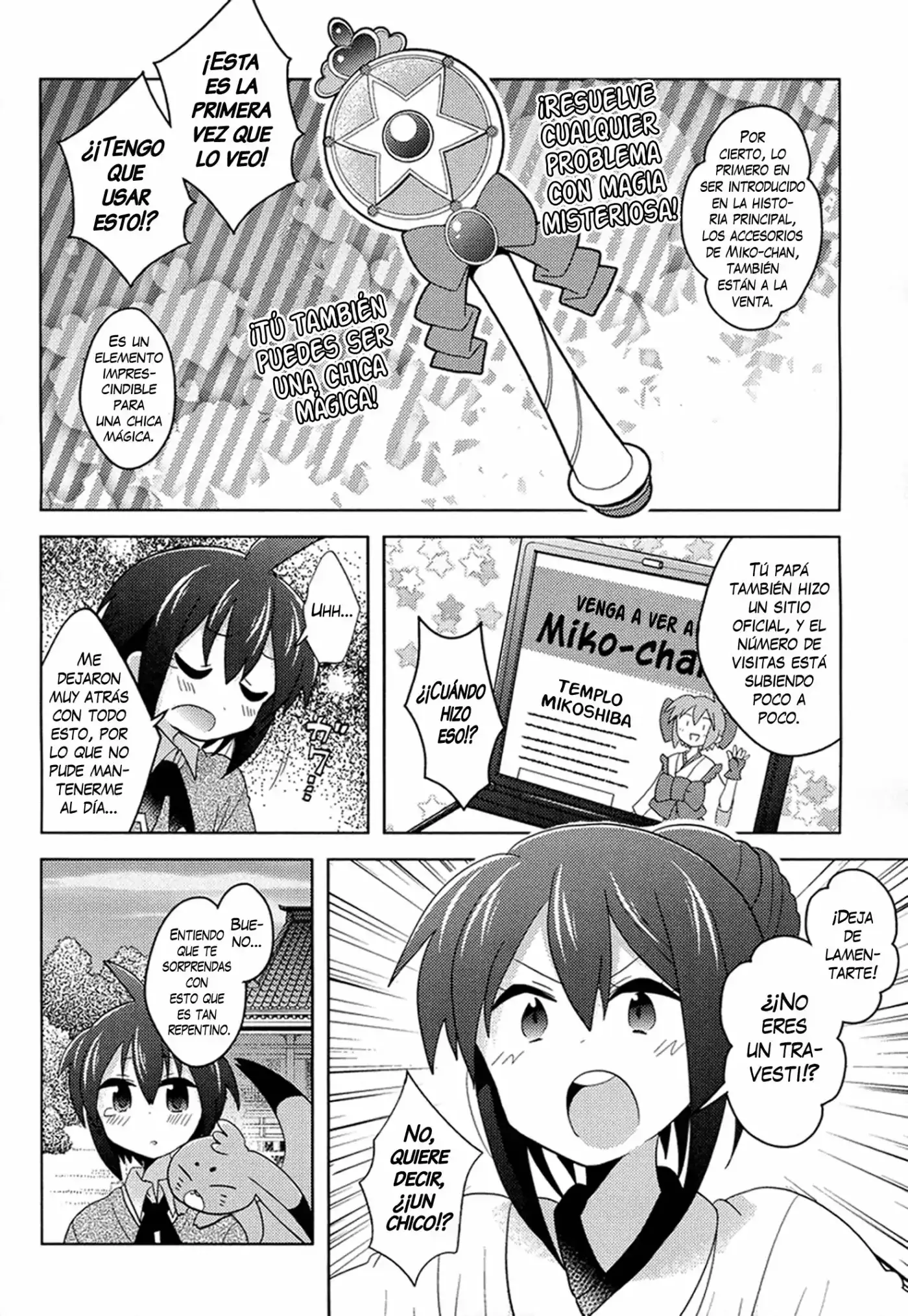 Otasuke Miko Miko-chan - Capítulo 3 - Página 5 - LectorTMOo