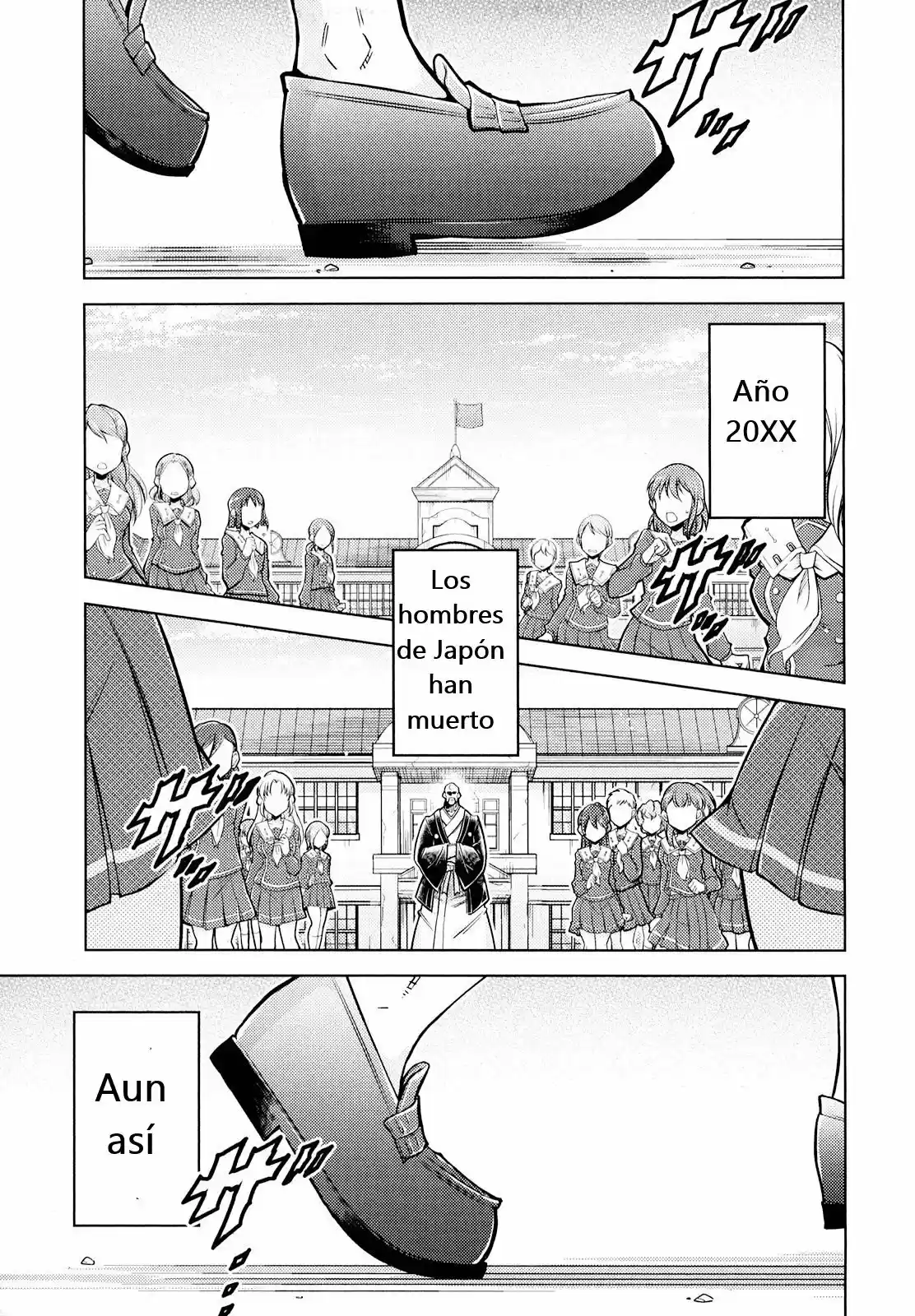 Otokojuku Gaiden: Kurenai!! Onnajuku - Capítulo 1 - Página 33 - LectorTMOo