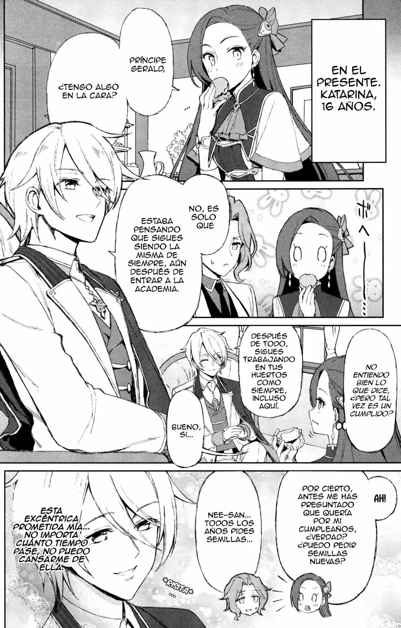 Otome Game no Hametsu Flag shika nai Akuyaku Reijou ni Tensei shite shimatta... GIRLS PATCH - Capítulo 11 - Página 5 - LectorTMOo