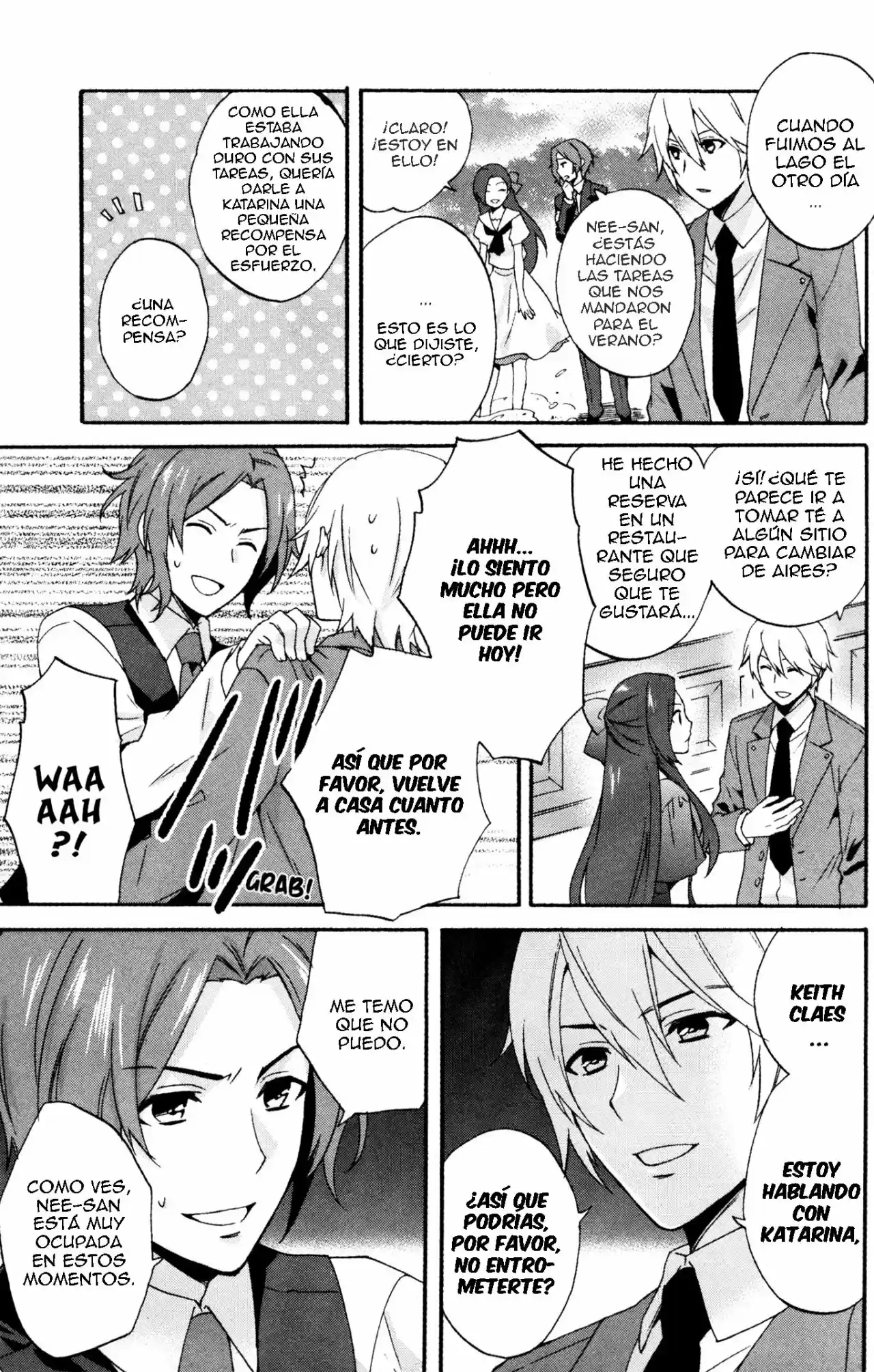 Otome Game no Hametsu Flag shika nai Akuyaku Reijou ni Tensei shite shimatta... GIRLS PATCH - Capítulo 12 - Página 4 - LectorTMOo