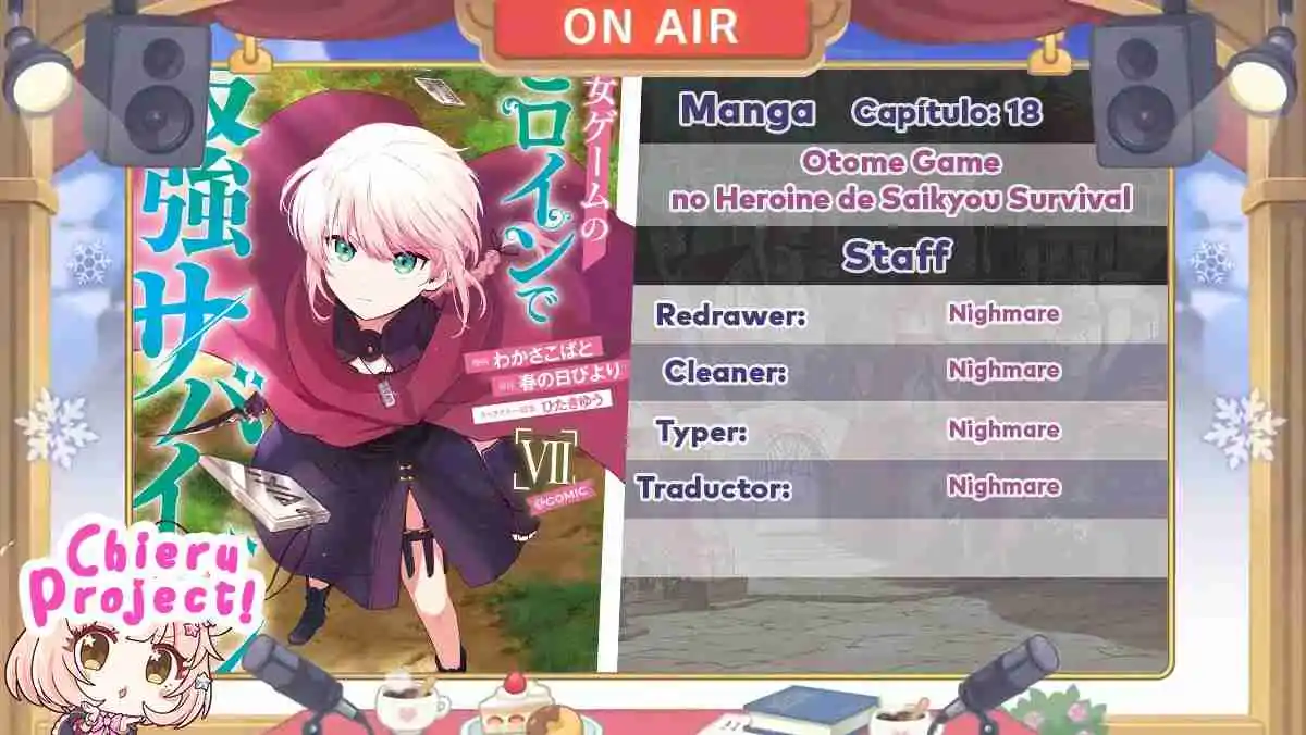 Otome Game No Heroine De Saikyou Survival - Capítulo 18 - Página 1 - LectorTMOo