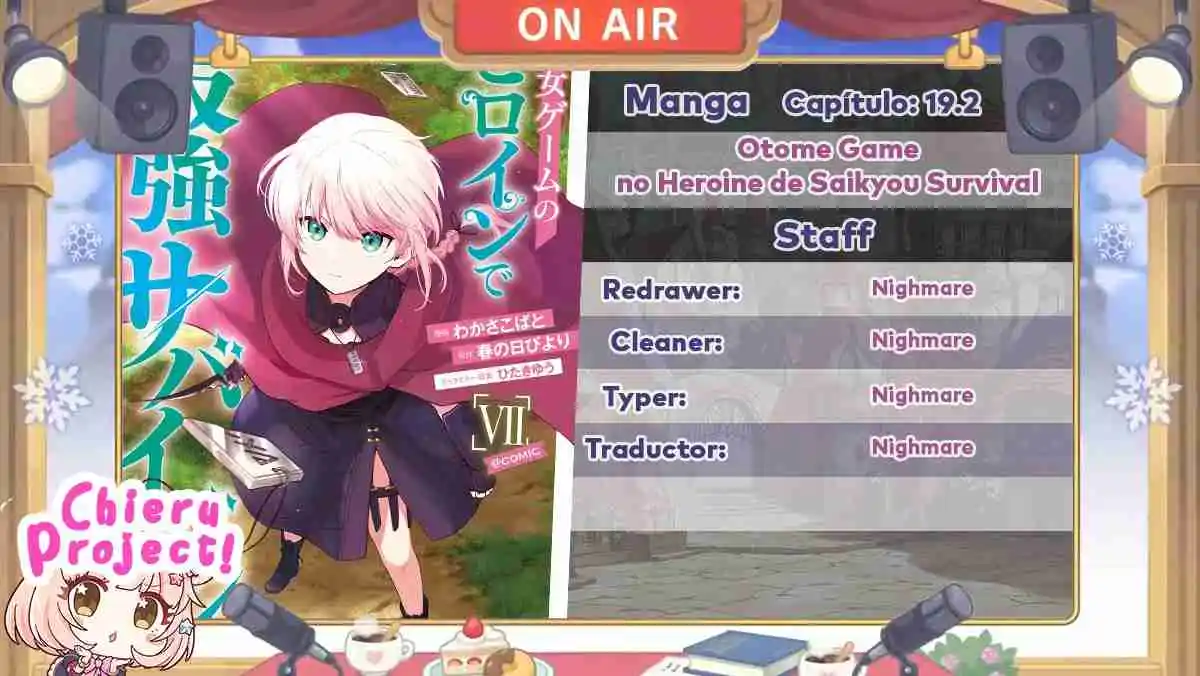 Otome Game No Heroine De Saikyou Survival - Capítulo 19.20 - Página 1 - LectorTMOo