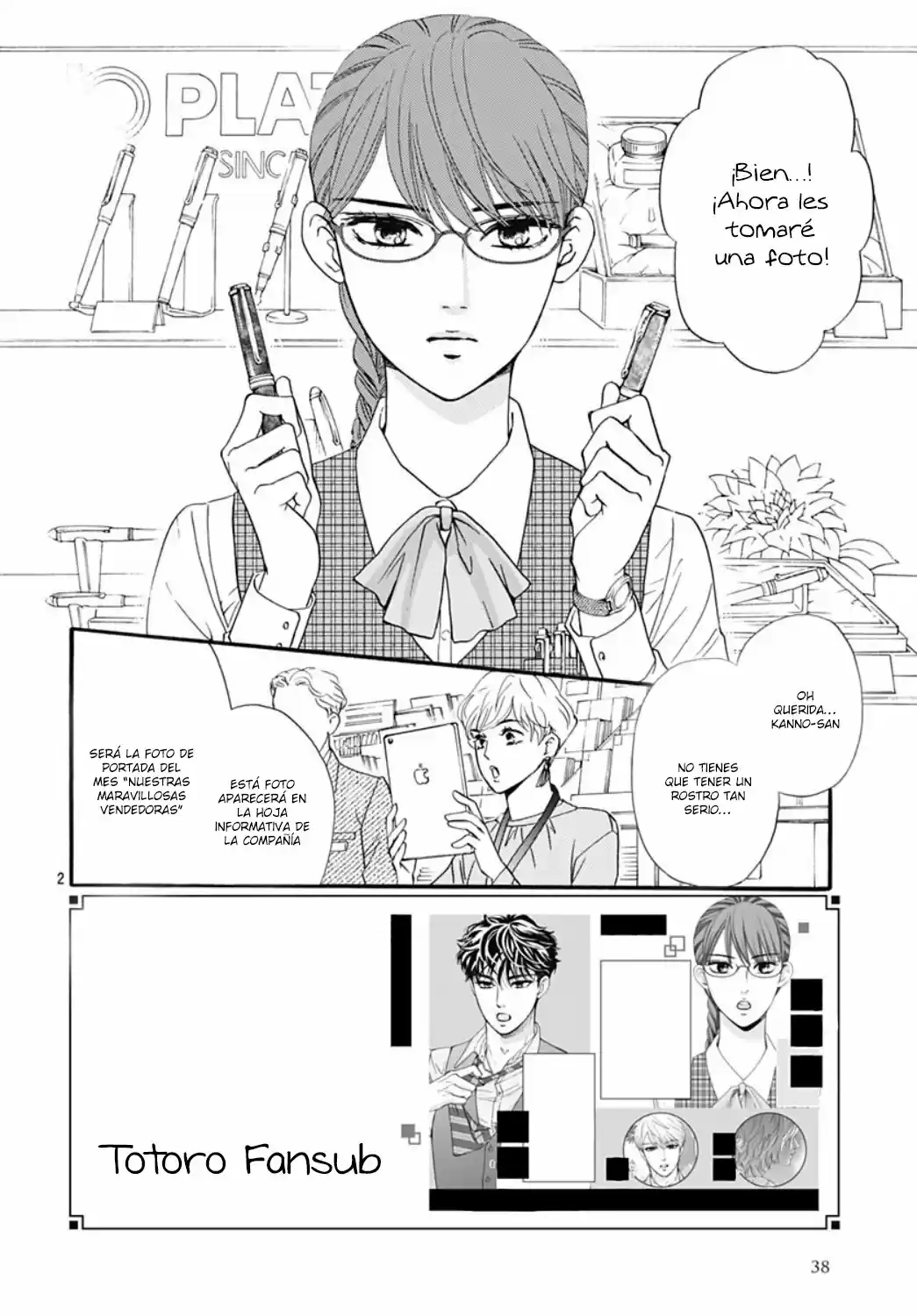 Otome Tsubaki Wa Warawanai - Capítulo 2 - Página 4 - LectorTMOo