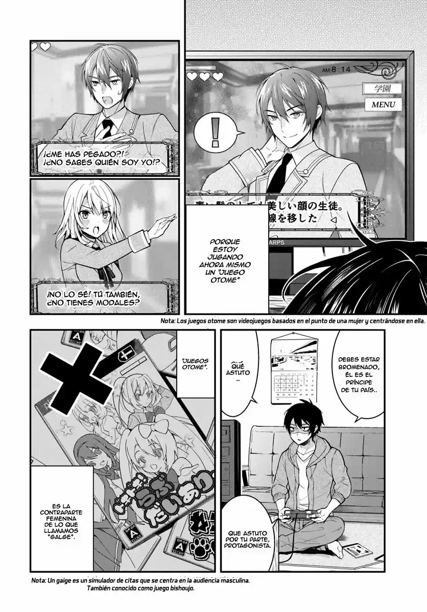 Otomege Sekai Wa Mob Ni Kibishii Sekai Desu - Capítulo 1 - Página 6 - LectorTMOo