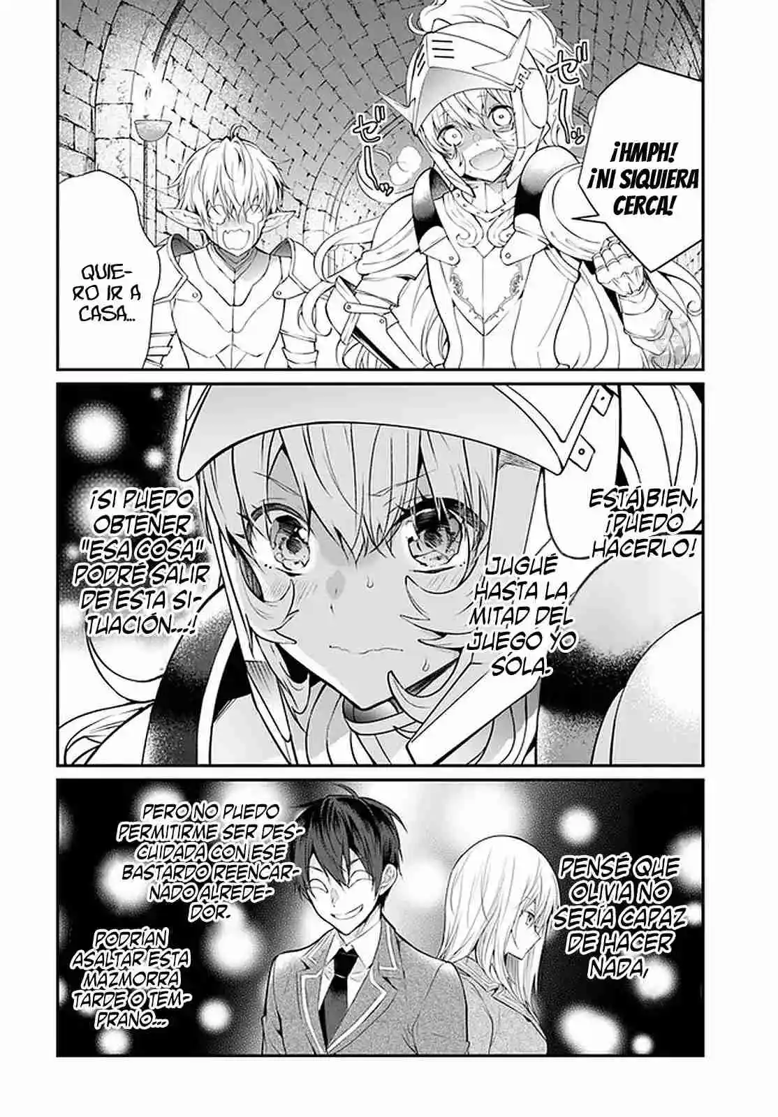 Otomege Sekai Wa Mob Ni Kibishii Sekai Desu - Capítulo 24 - Página 54 - LectorTMOo