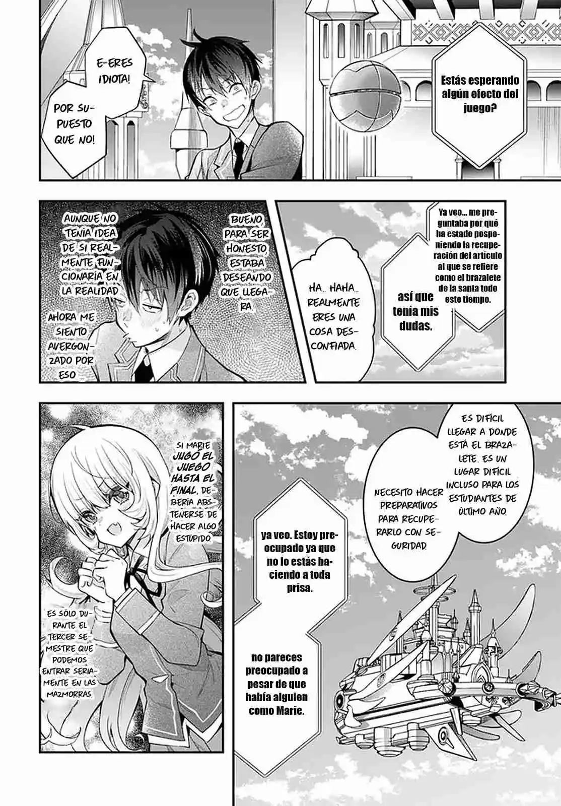 Otomege Sekai Wa Mob Ni Kibishii Sekai Desu - Capítulo 27 - Página 39 - LectorTMOo